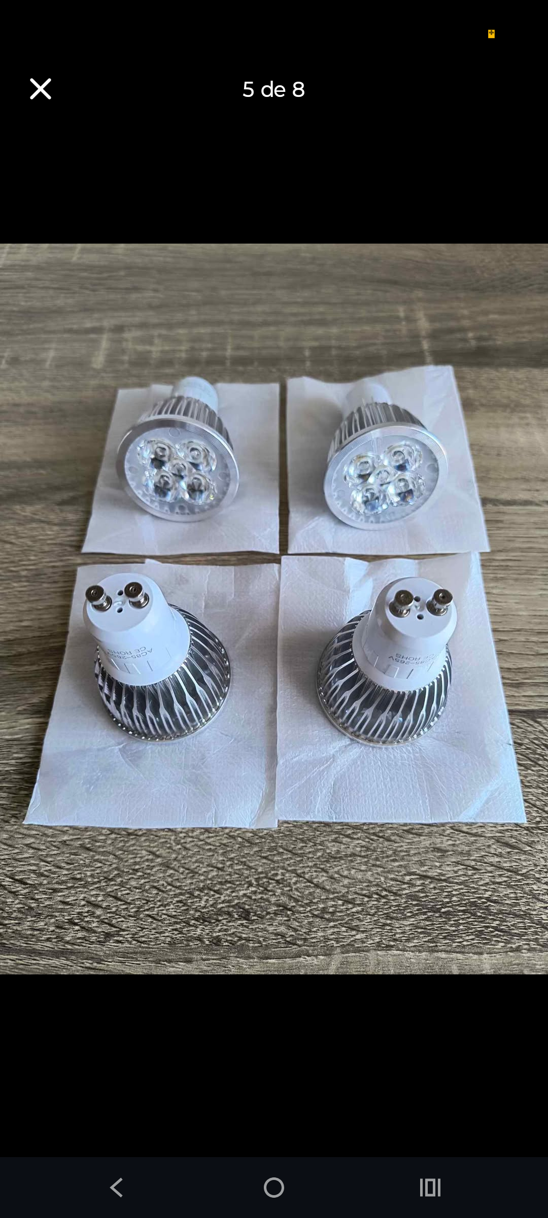 Bombillas LED GU10 blancas - miniatura 3