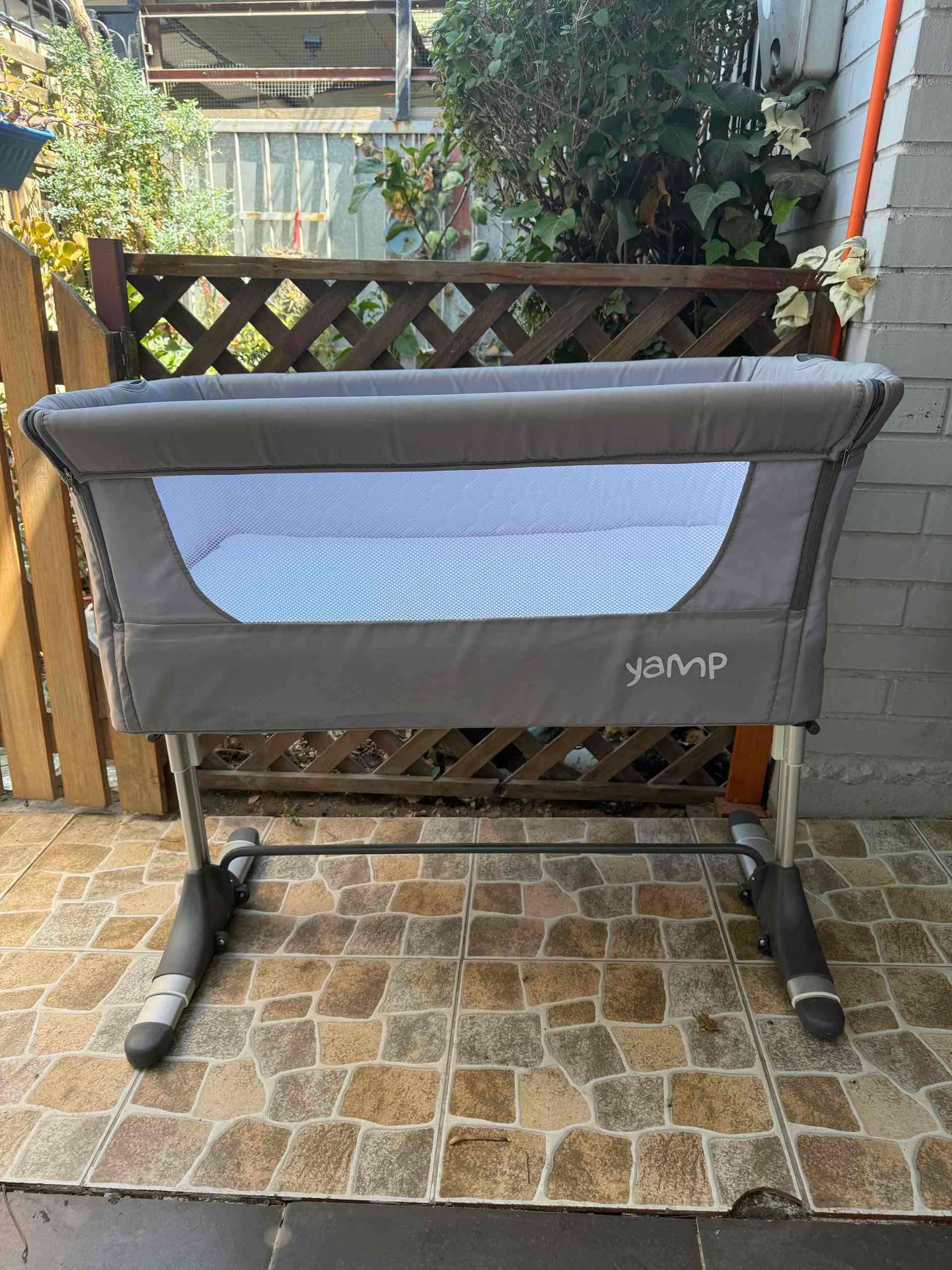 Cuna colecho gris Yamp - miniatura 2