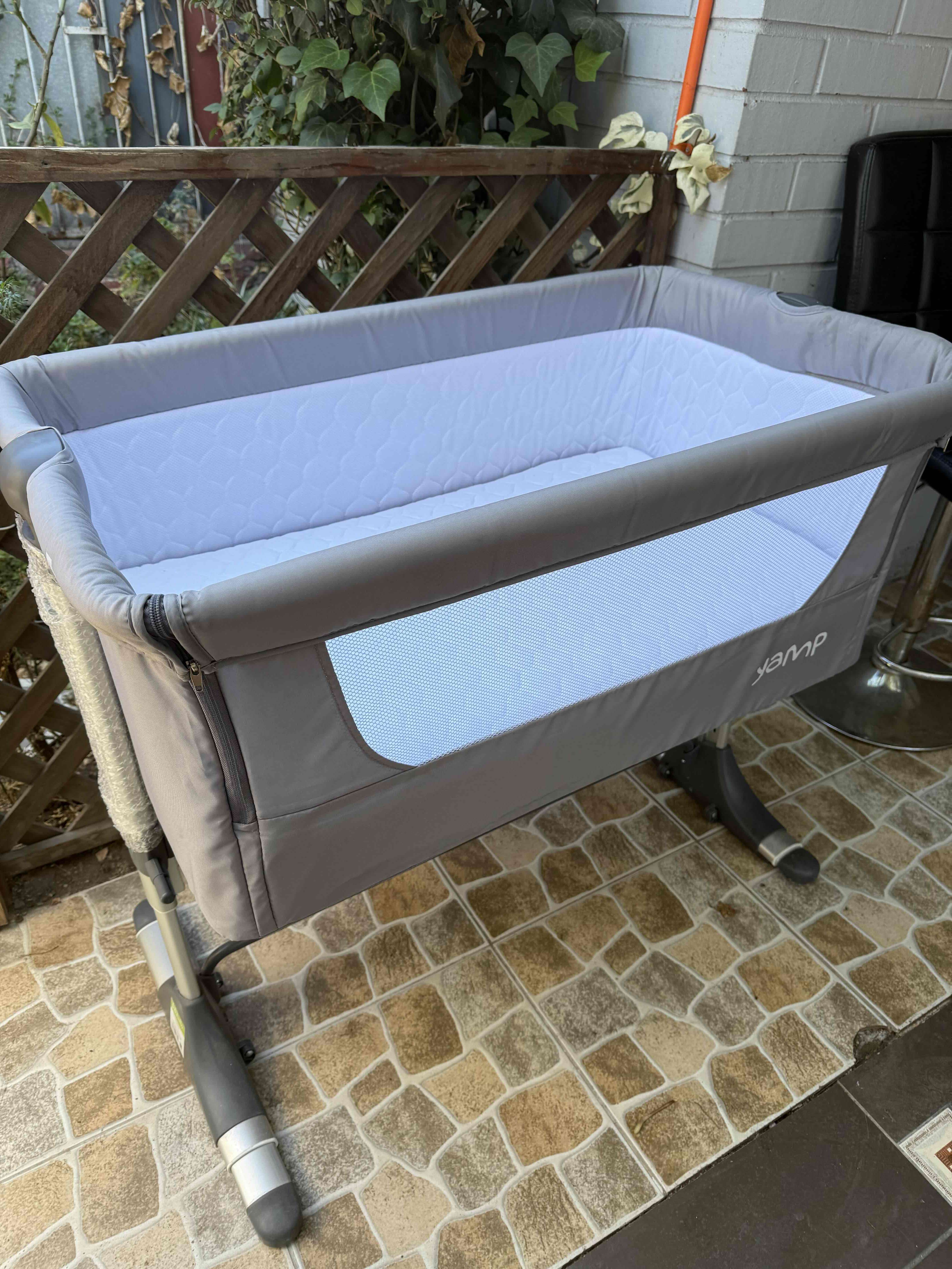 Cuna colecho gris Yamp - miniatura 5