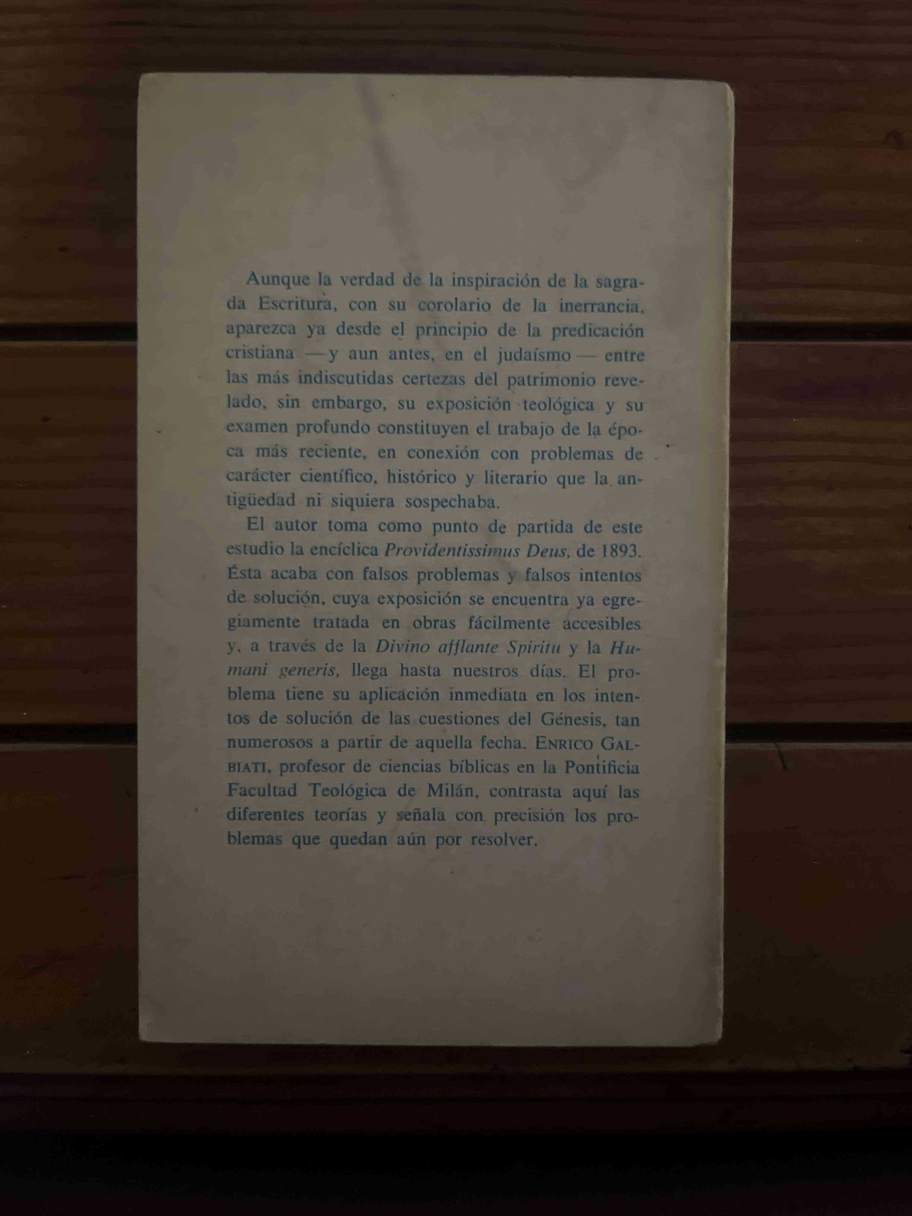 Libro Teología de la Inspiración - miniatura 2