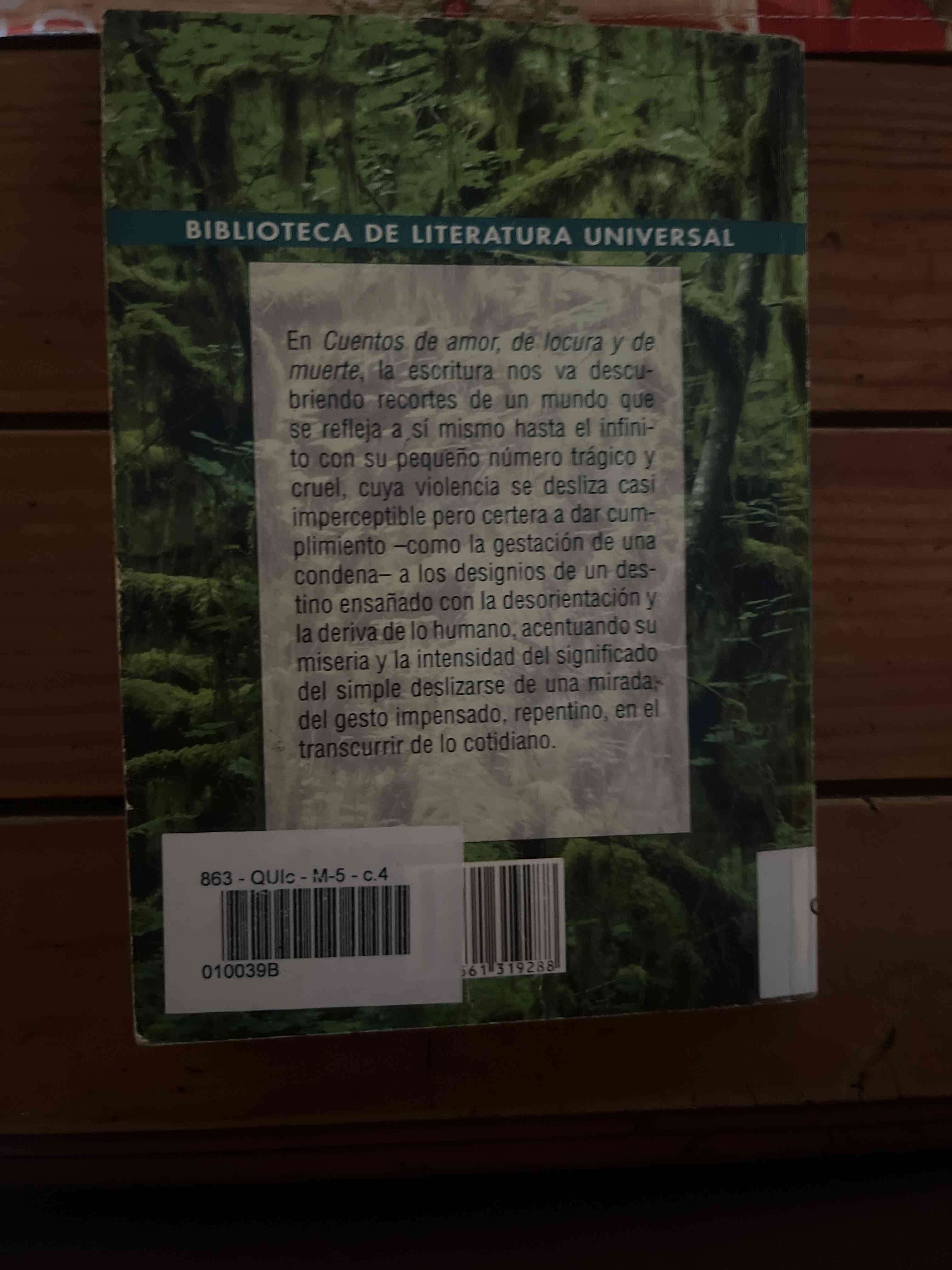 Libro Cuentos de amor, de locura y de muerte - miniatura 2
