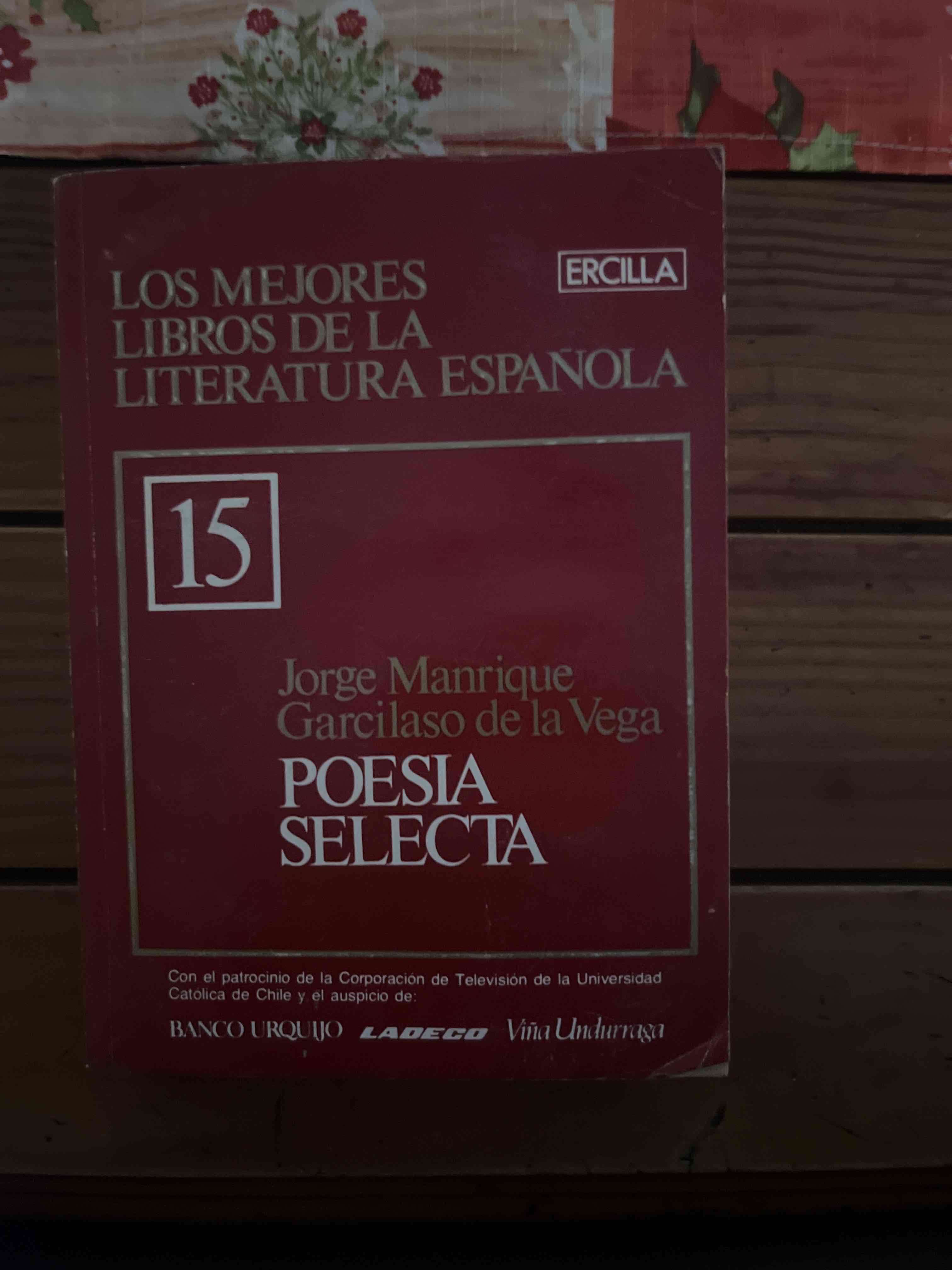 Poesía Selecta de Jorge Manrique