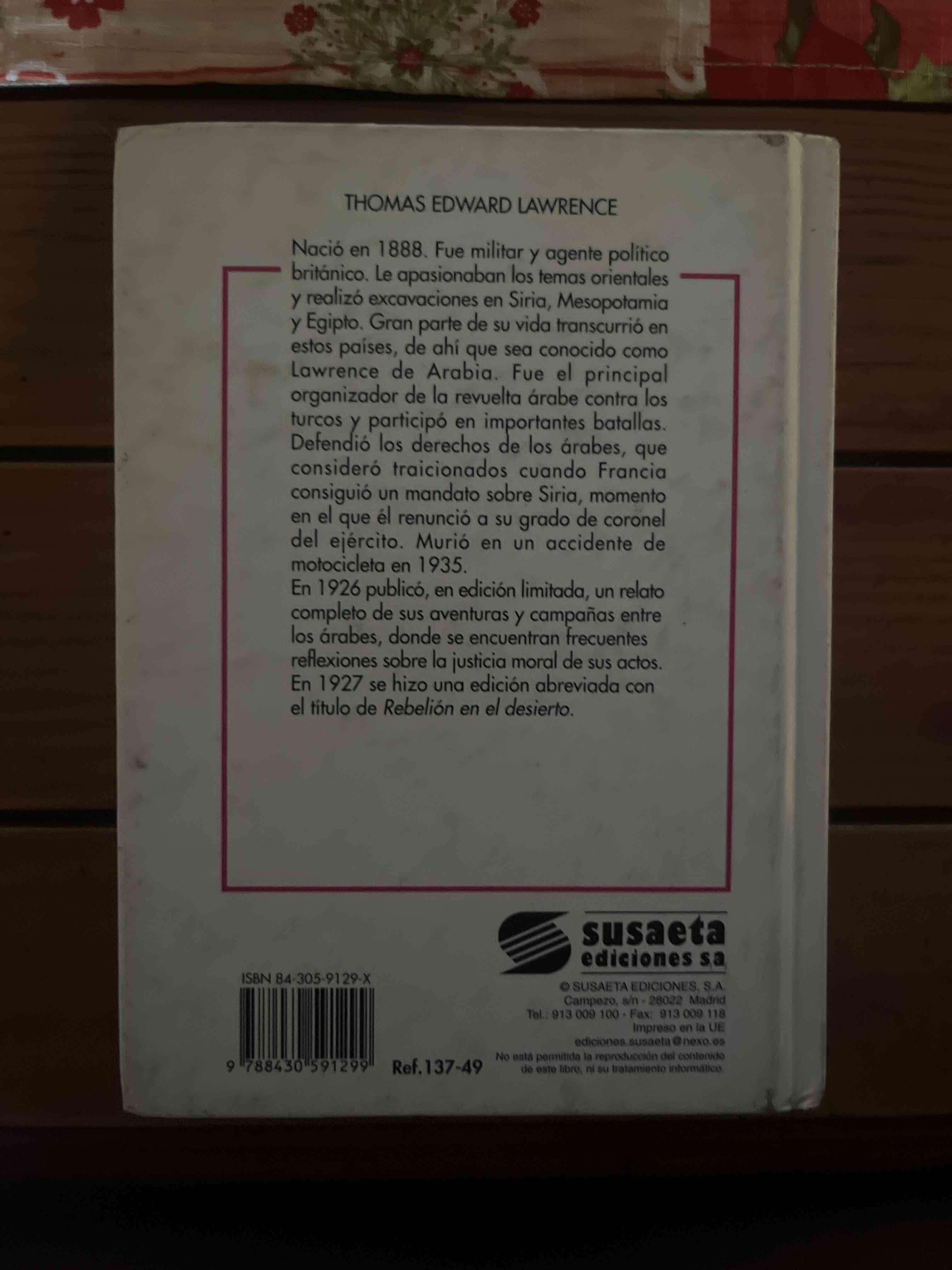 Libro Lawrence de Arabia - miniatura 2