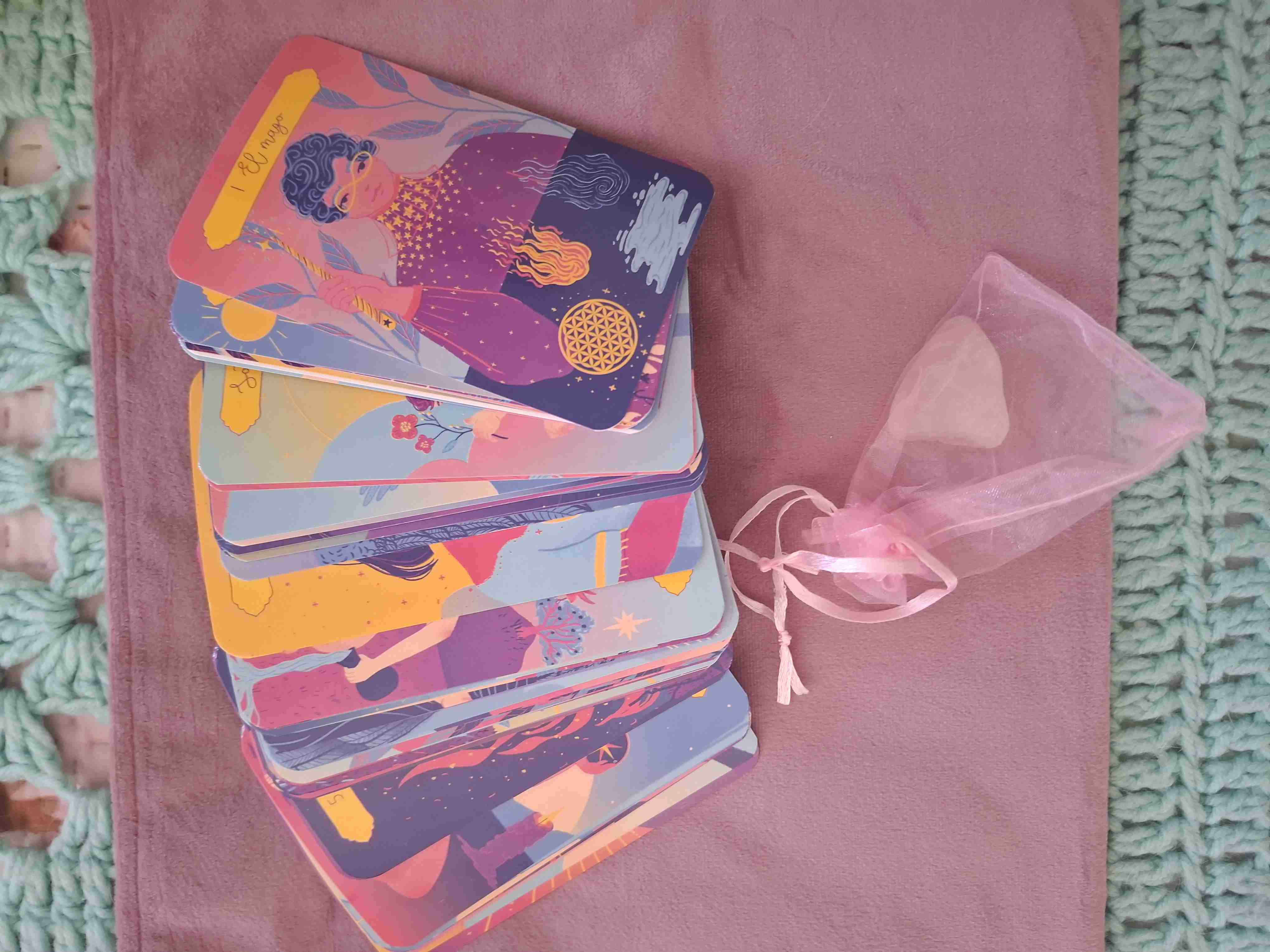 Cartas de Tarot holográficas con estuche - miniatura 3