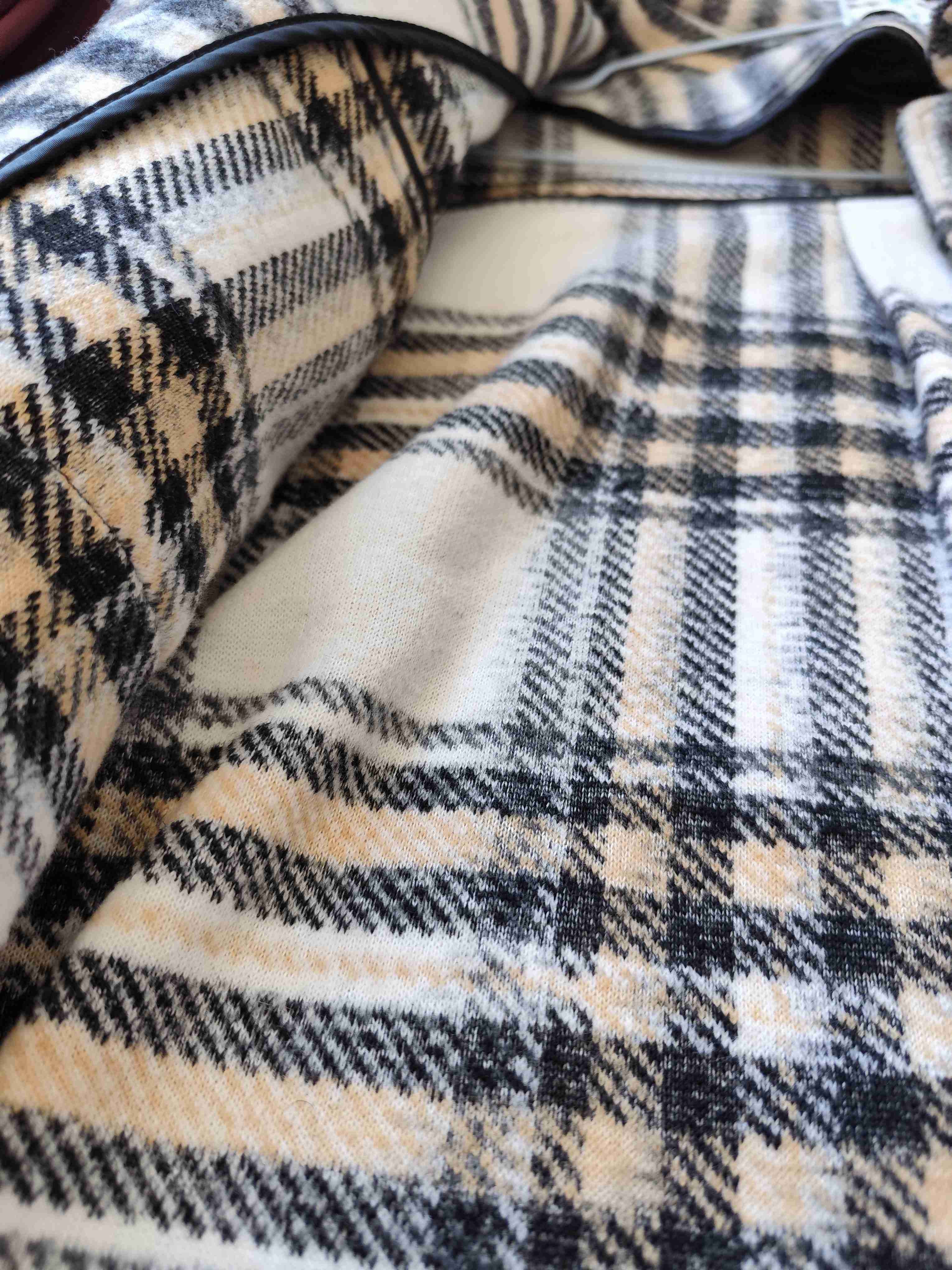 Abrigo de franela a cuadros - miniatura 6