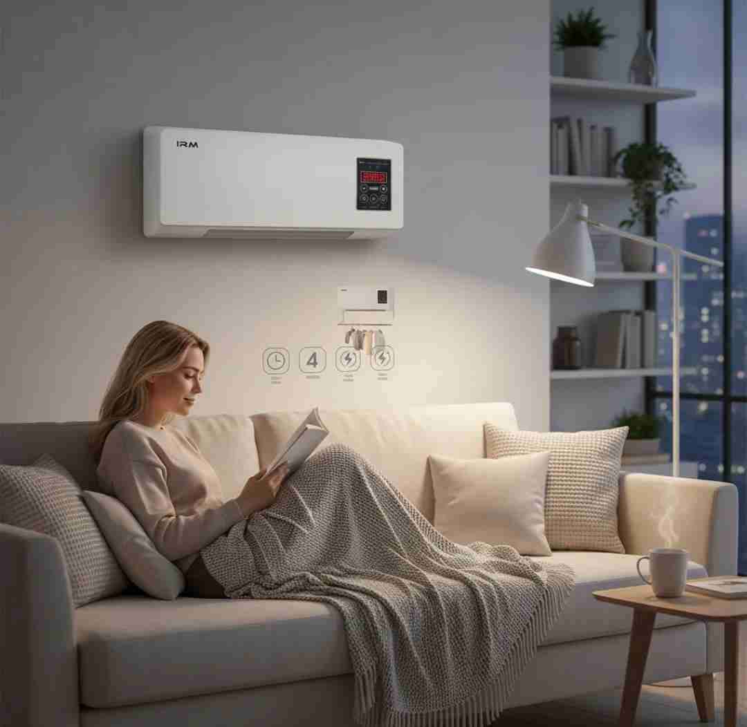 Calefactor de pared 1800W IRM Secador De Ropa - miniatura 2