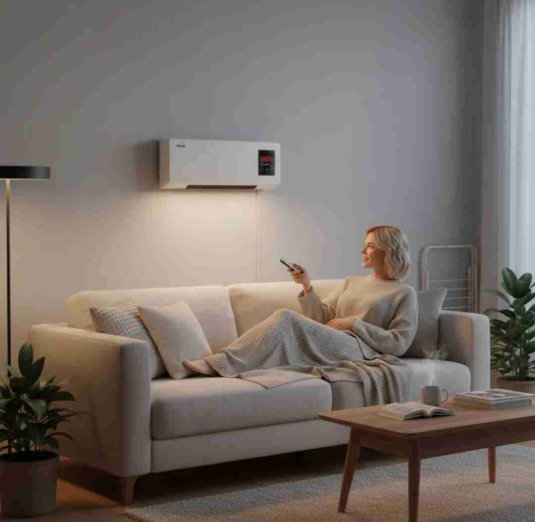 Calefactor de pared 1800W IRM Secador De Ropa - miniatura 6