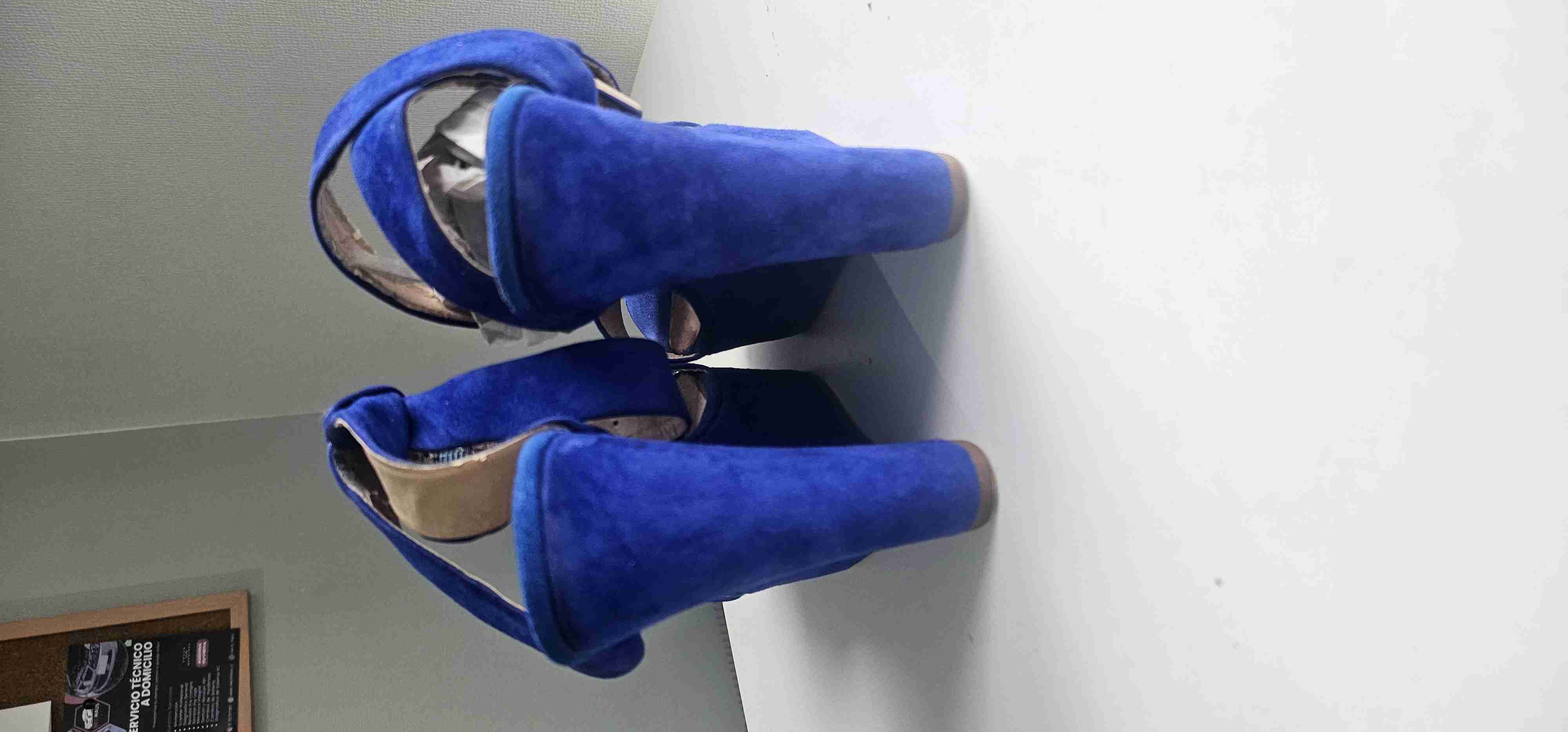 Sandalias Aldo azules talla 39 - miniatura 2