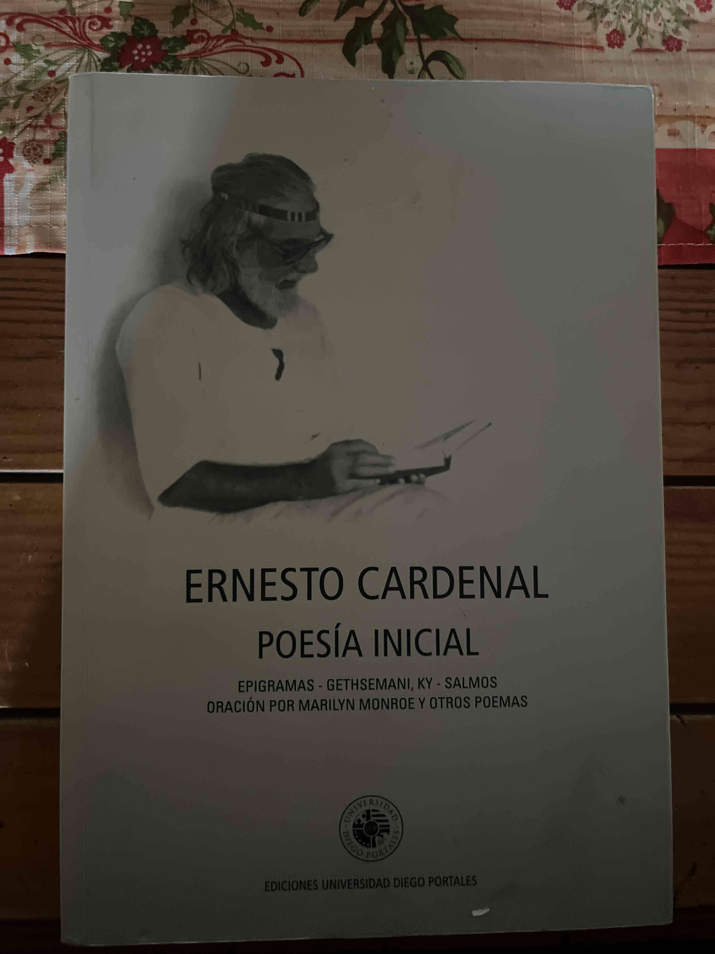 Libro Poesía Inicial de Ernesto Cardenal
