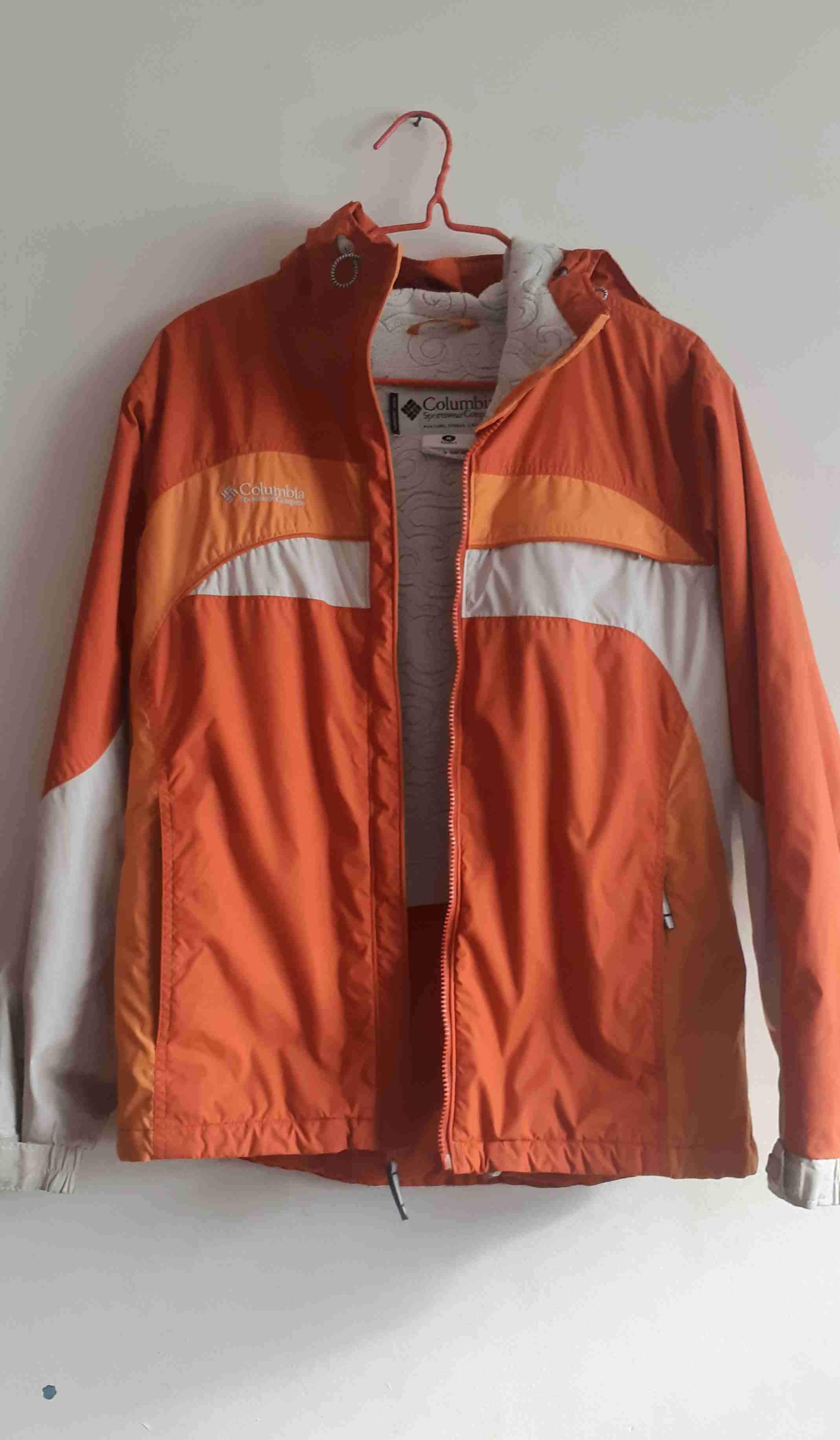 Chaqueta Columbia naranja para mujer - miniatura 2