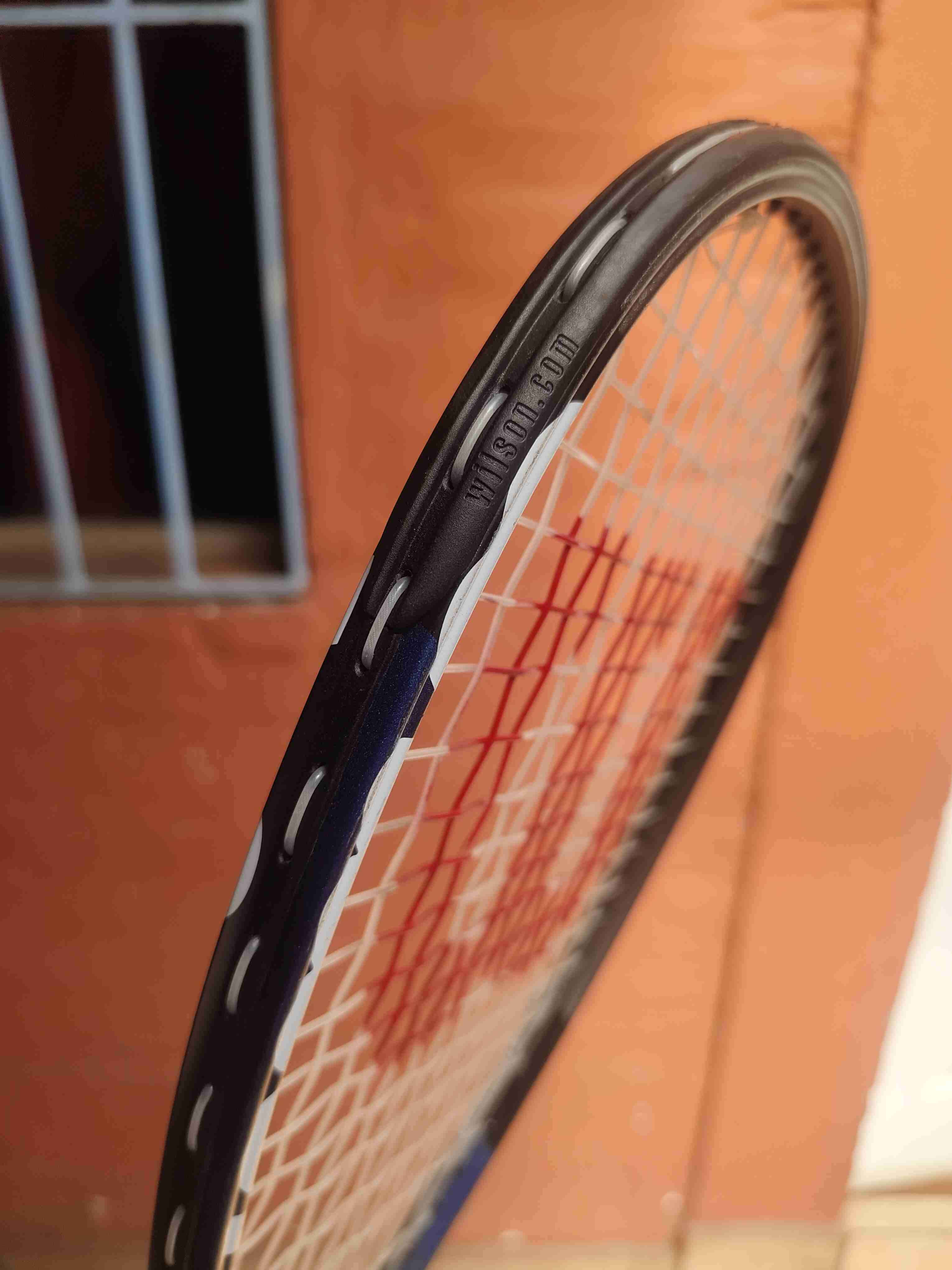 Raqueta de squash negra Wilson Ripper - miniatura 4