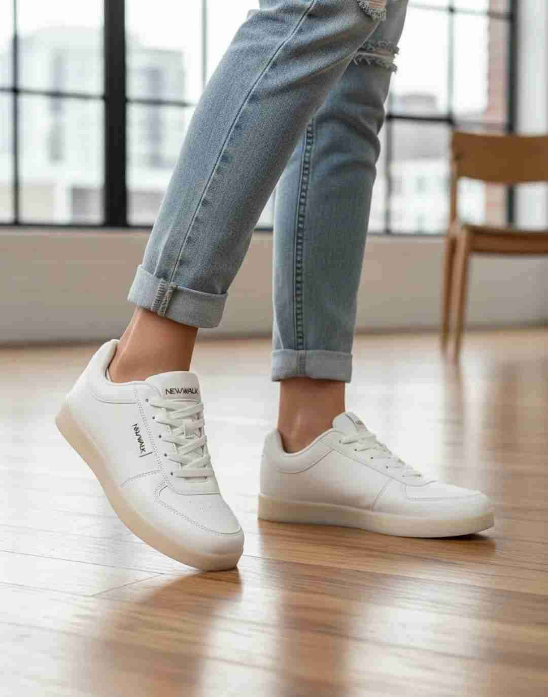 Zapatillas  Urbanas blancas C/Luces LED T: 39/40 - miniatura 4