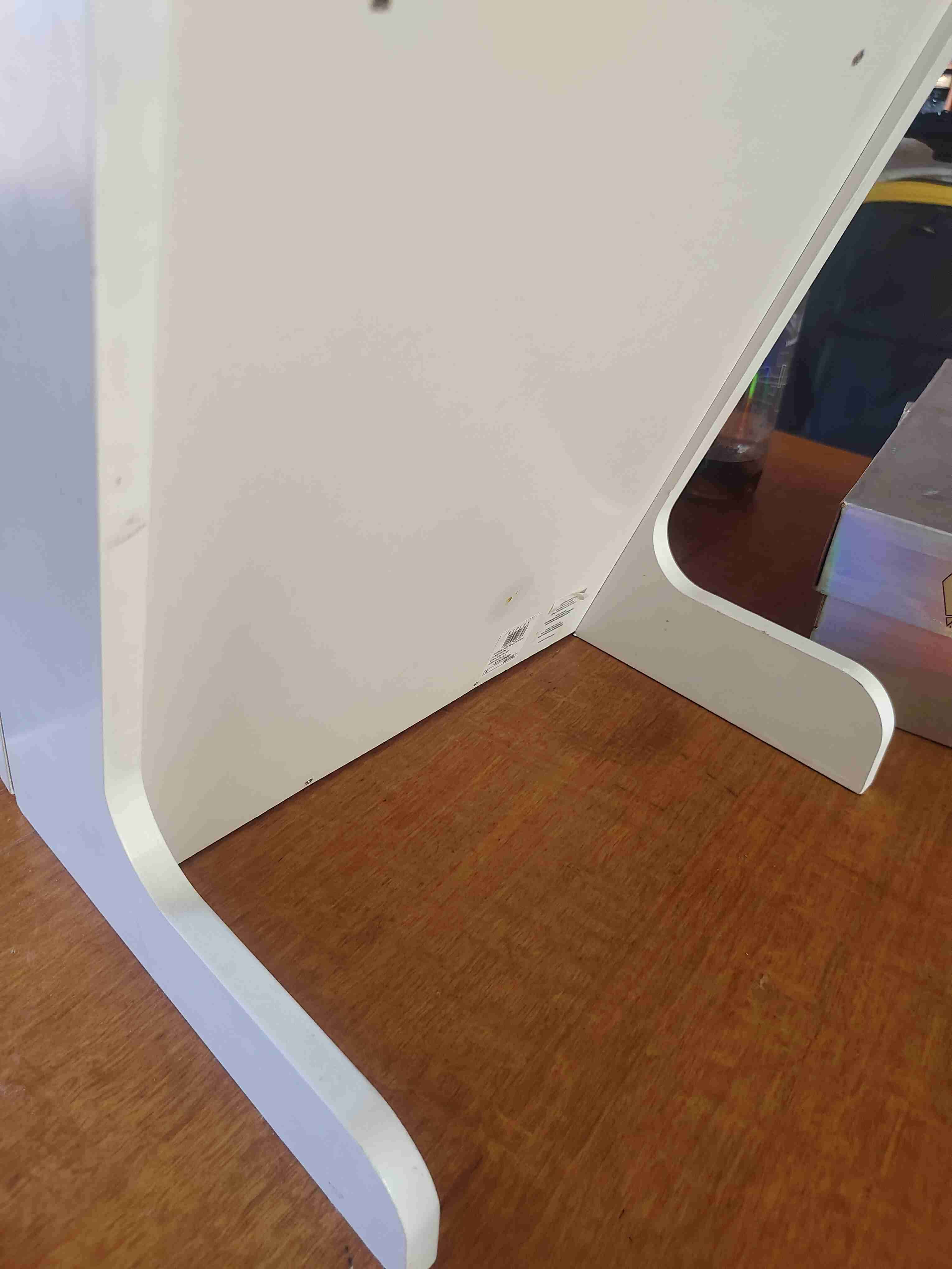 Espejo de tocador joyero blanco - miniatura 4