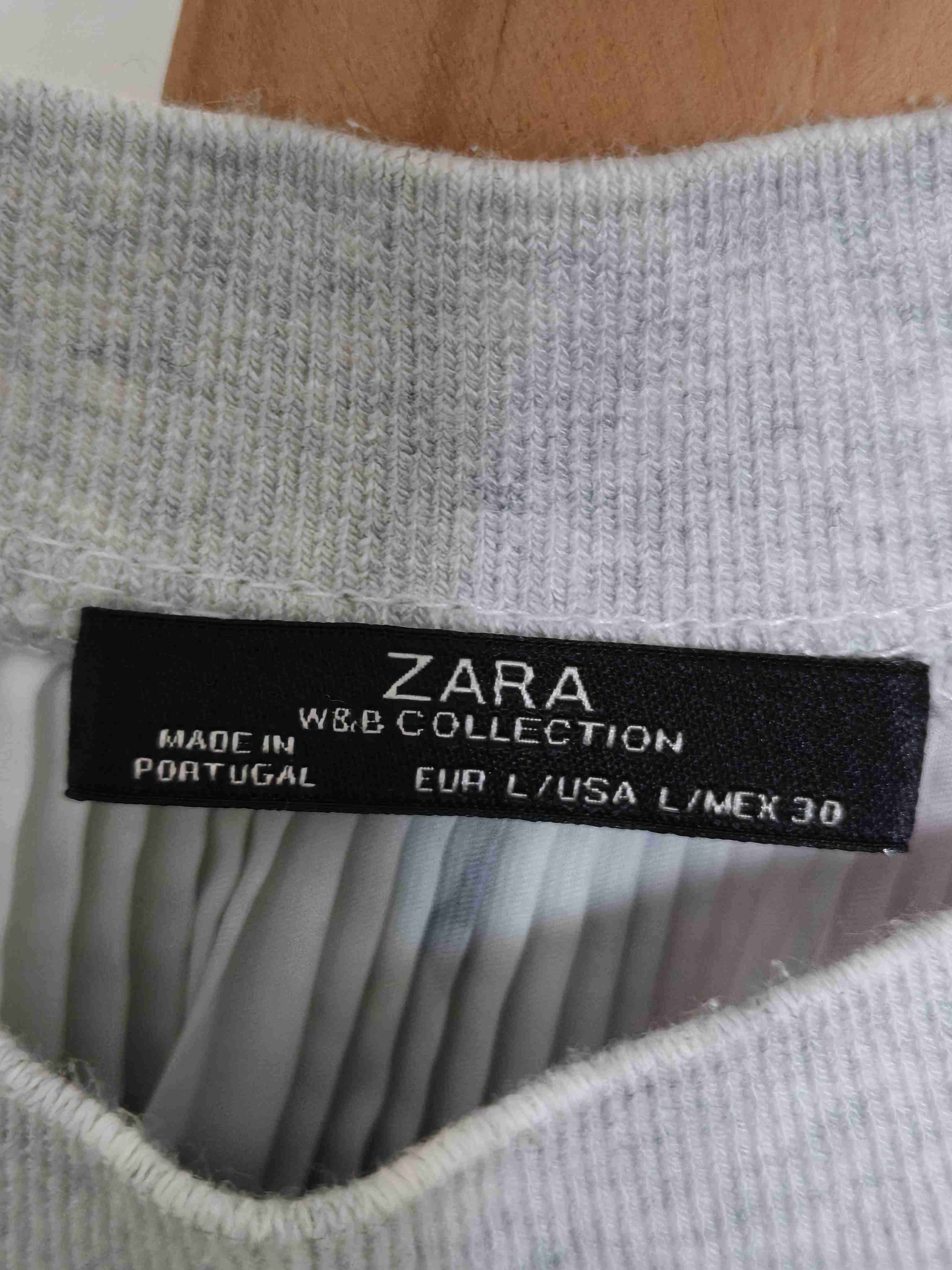 Top estampado con pliegues Zara - miniatura 2