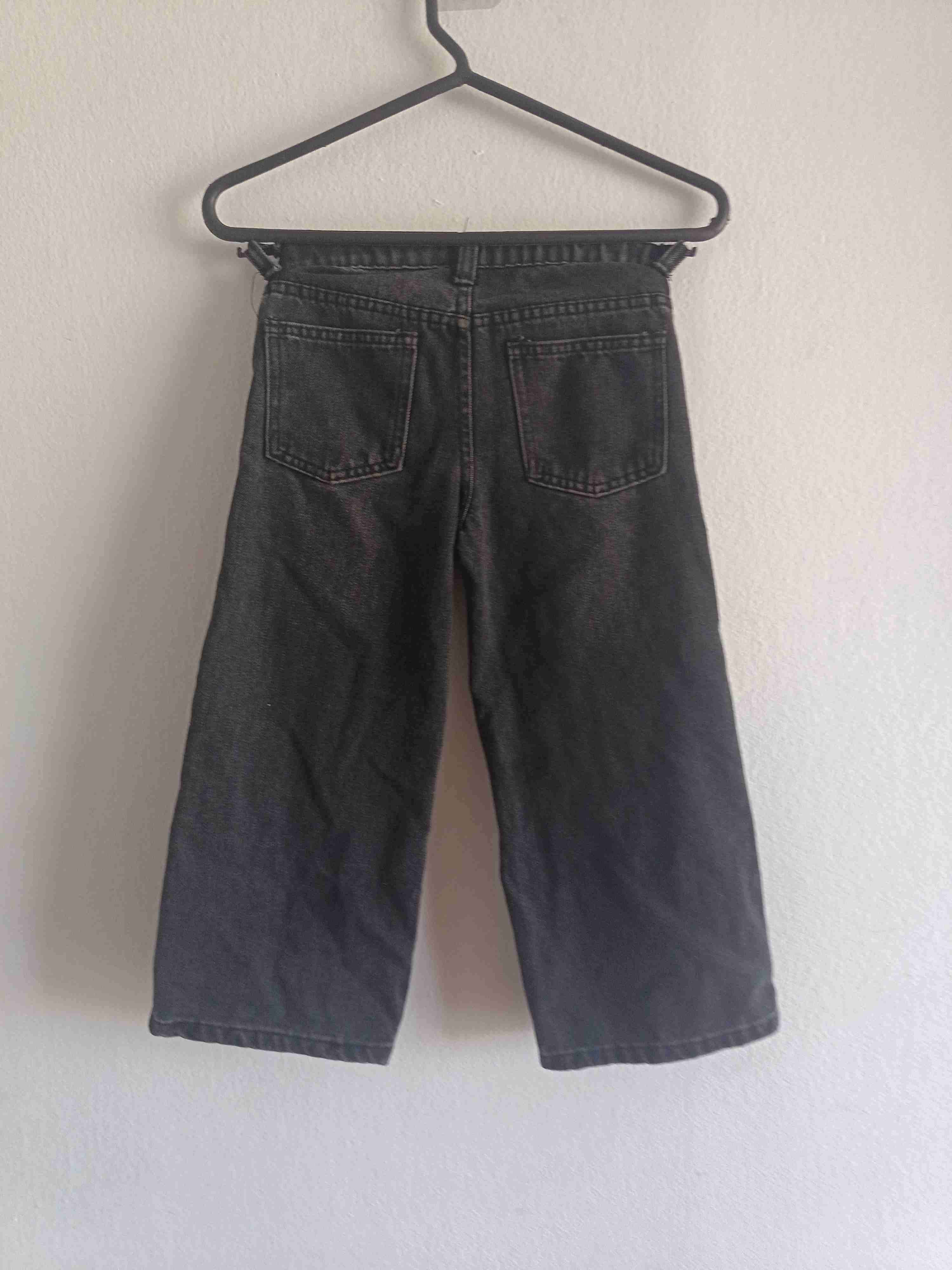 Pantalones de mezclilla negros para niña - miniatura 2