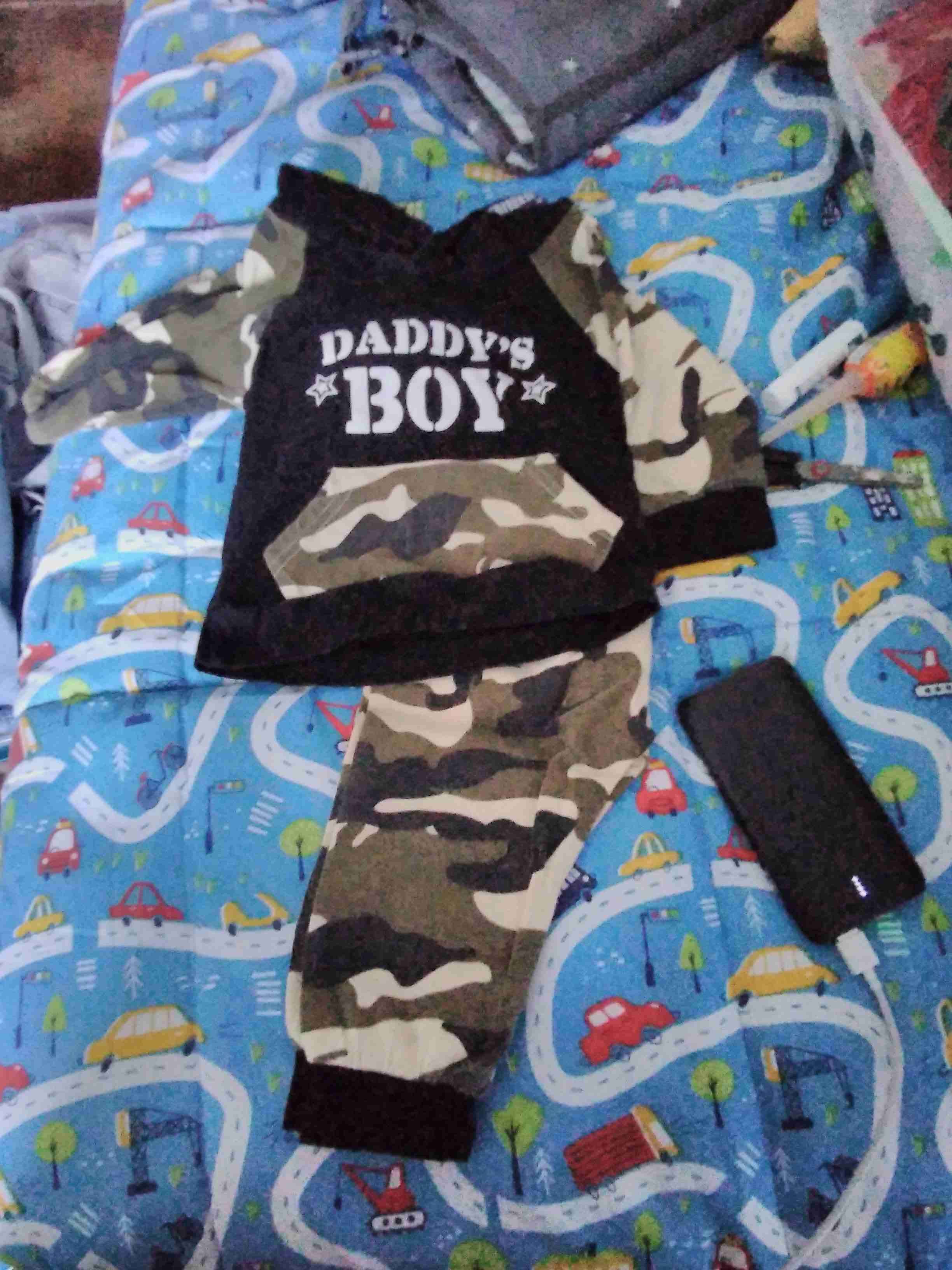 Conjunto niño camuflaje "Daddy's Boy"