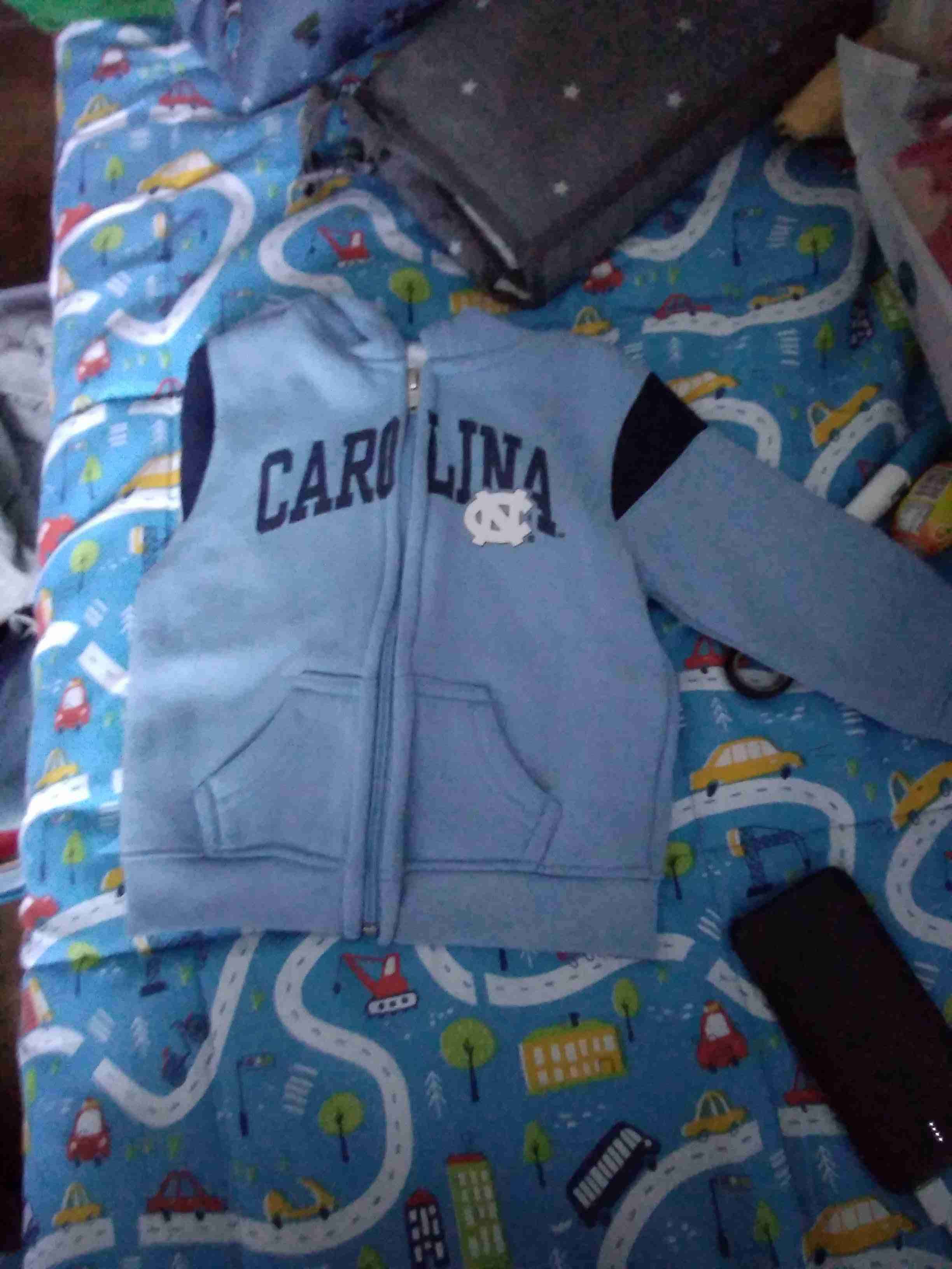 Polerón azu para niños