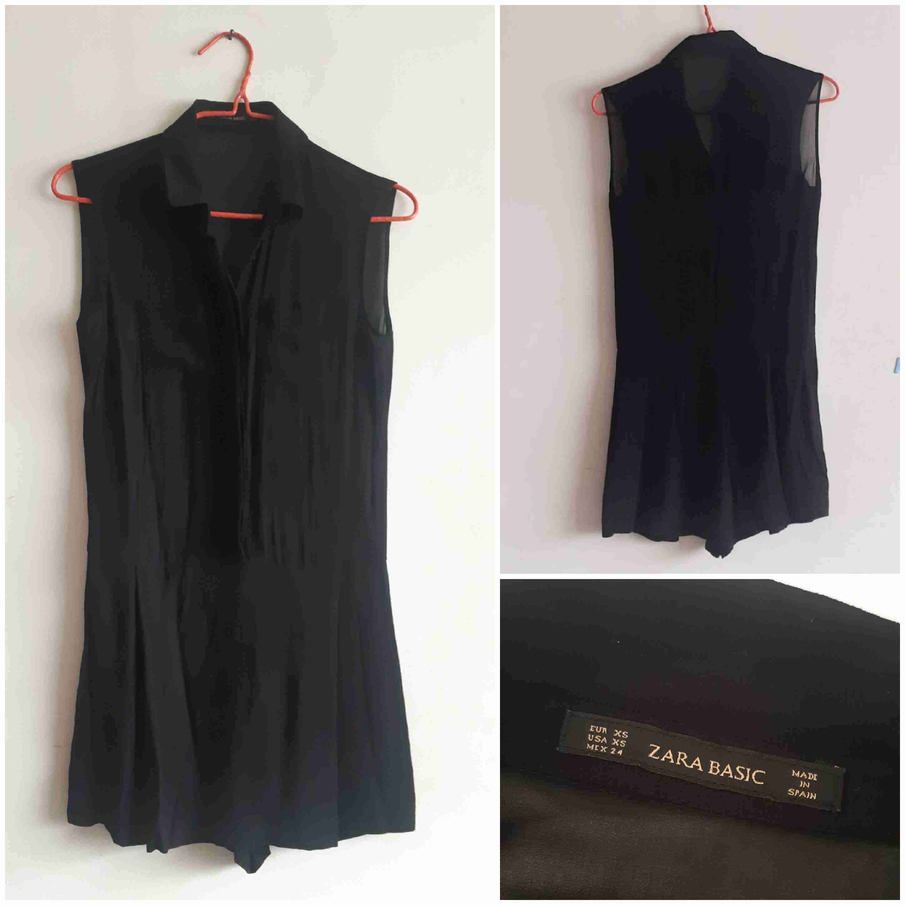 Enterito negro Zara Basic