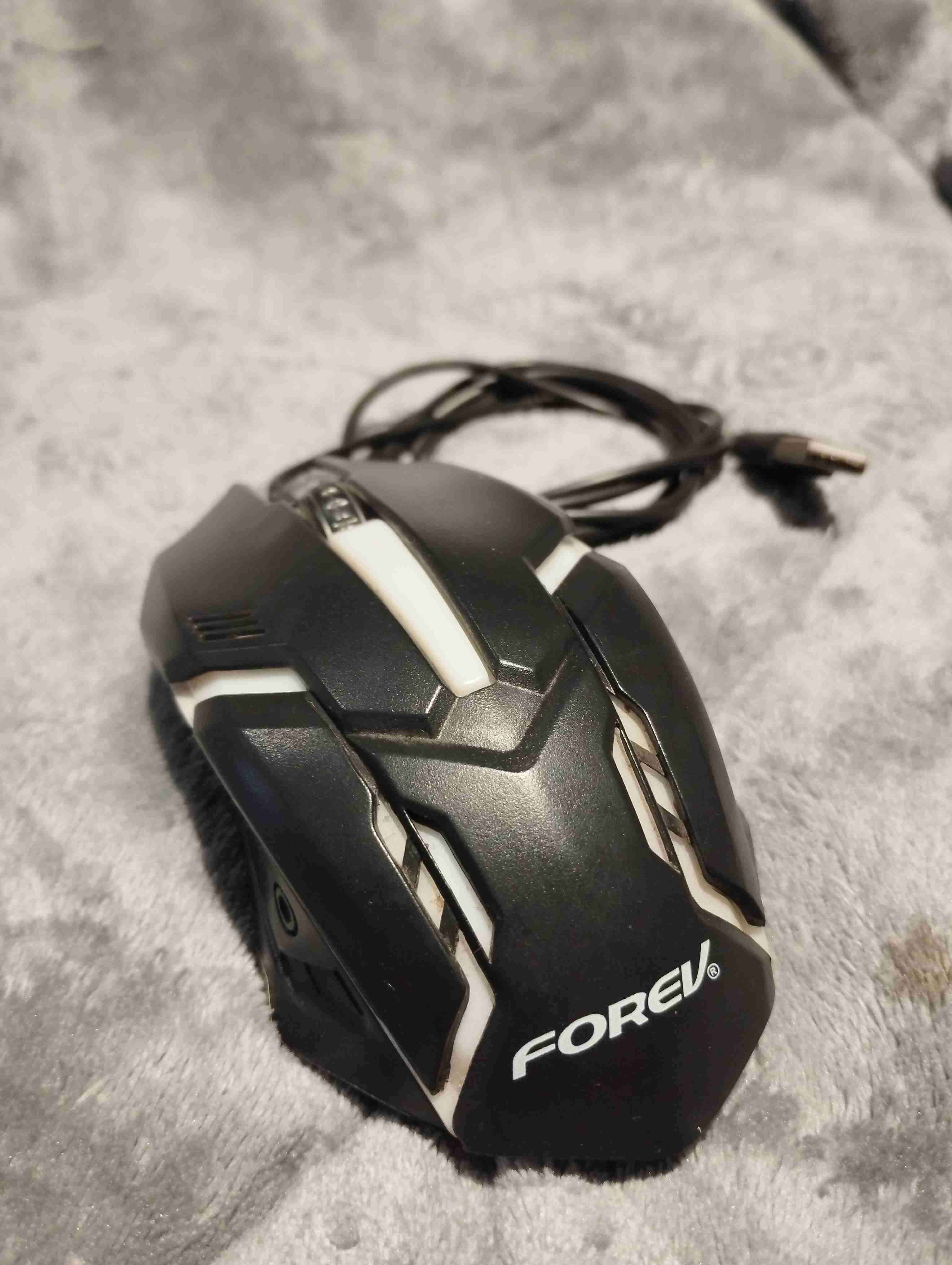 Mouse gamer Forev negro