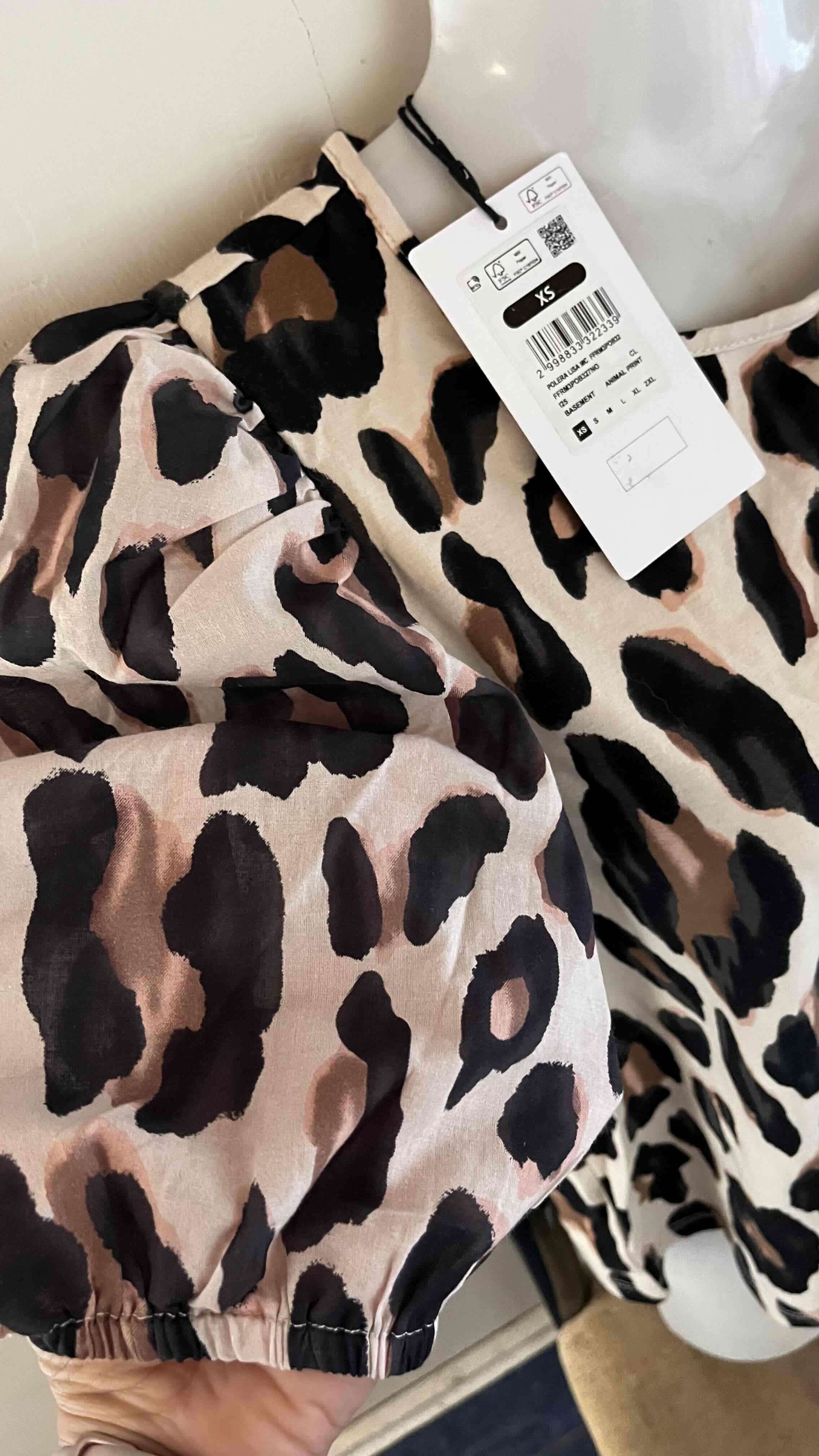 Polera estampado animal print - miniatura 2