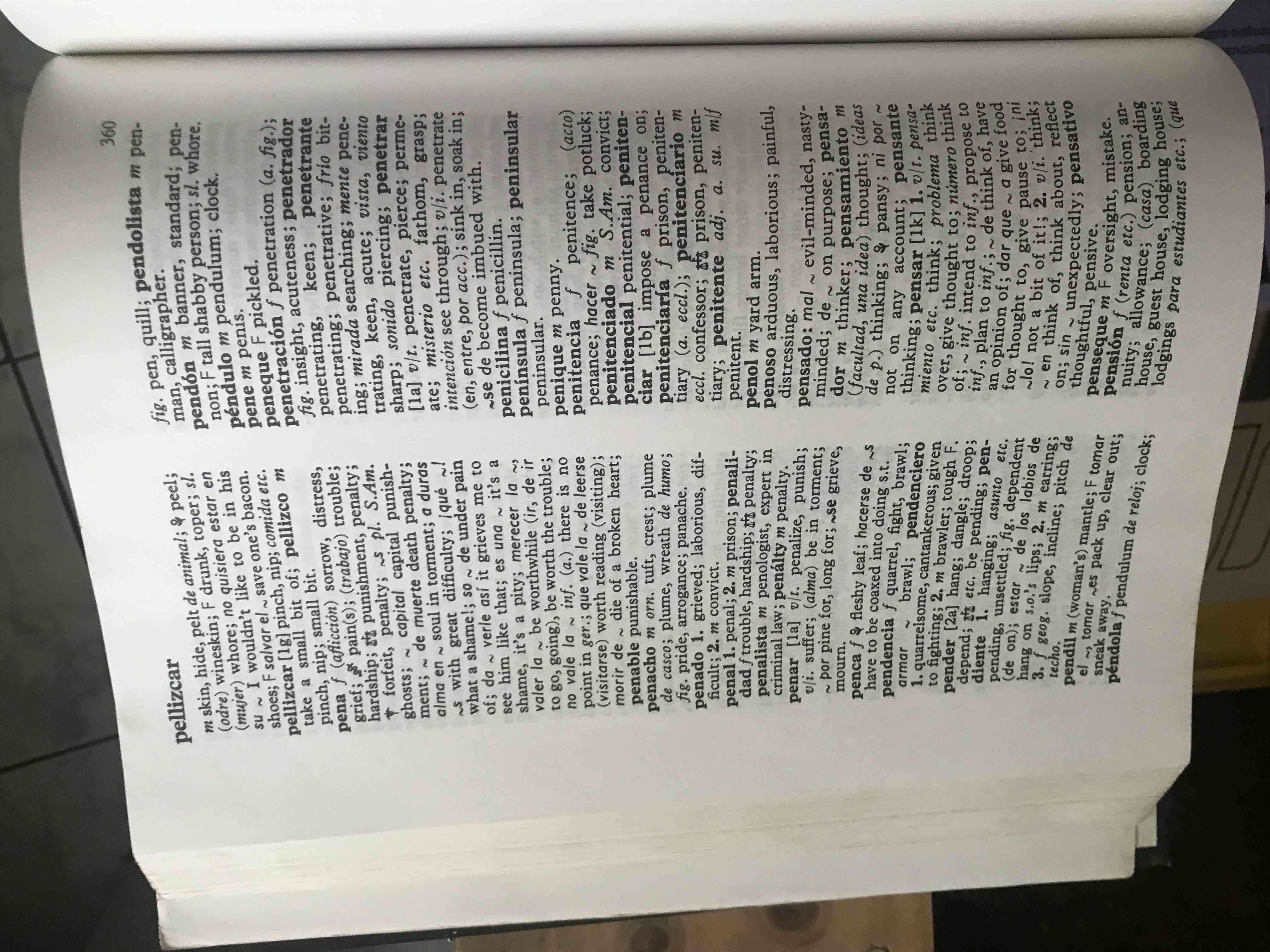 Diccionario Langenscheidt Español-Inglés - miniatura 4