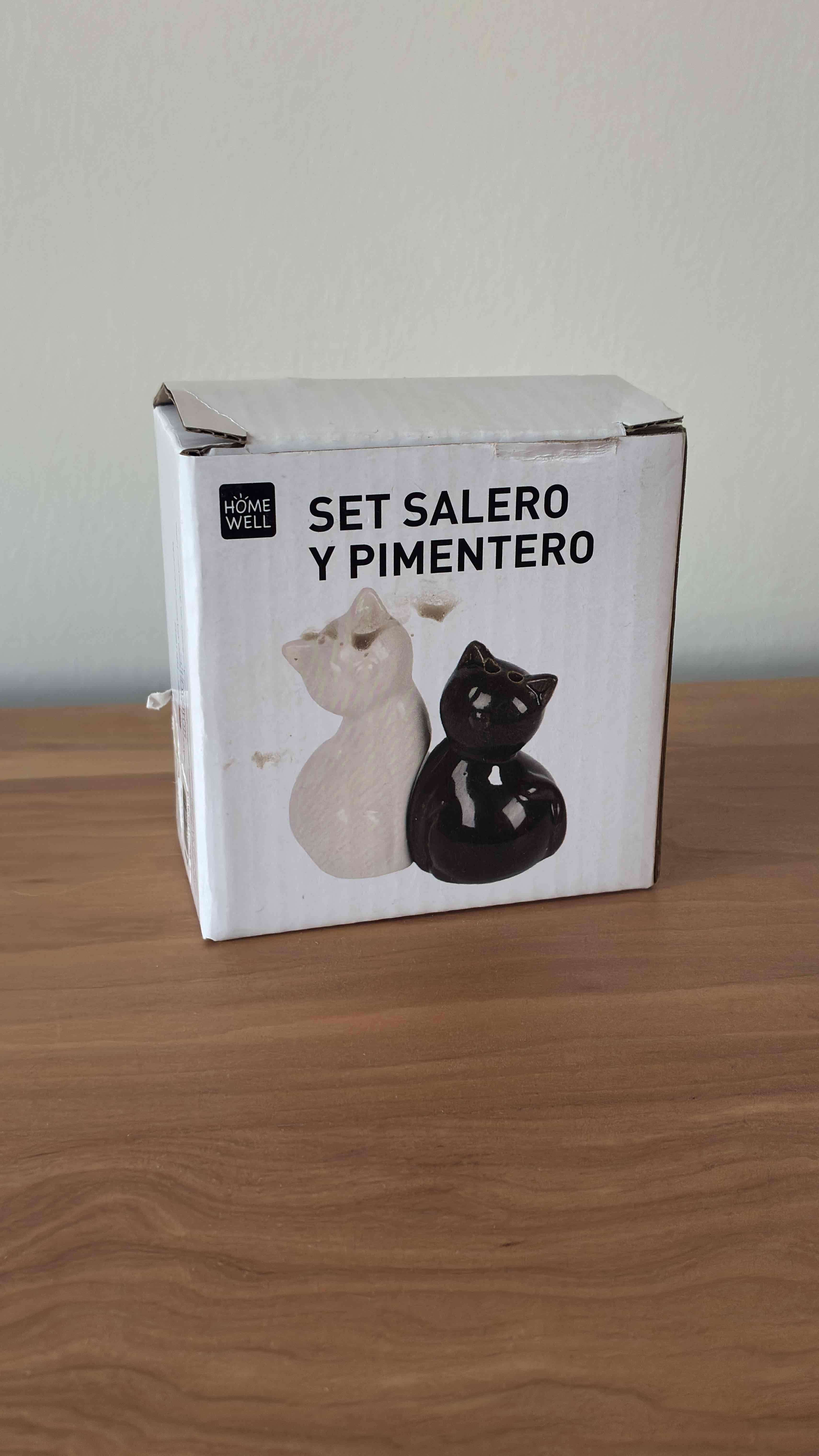 Set salero y pimentero gatos - miniatura 2
