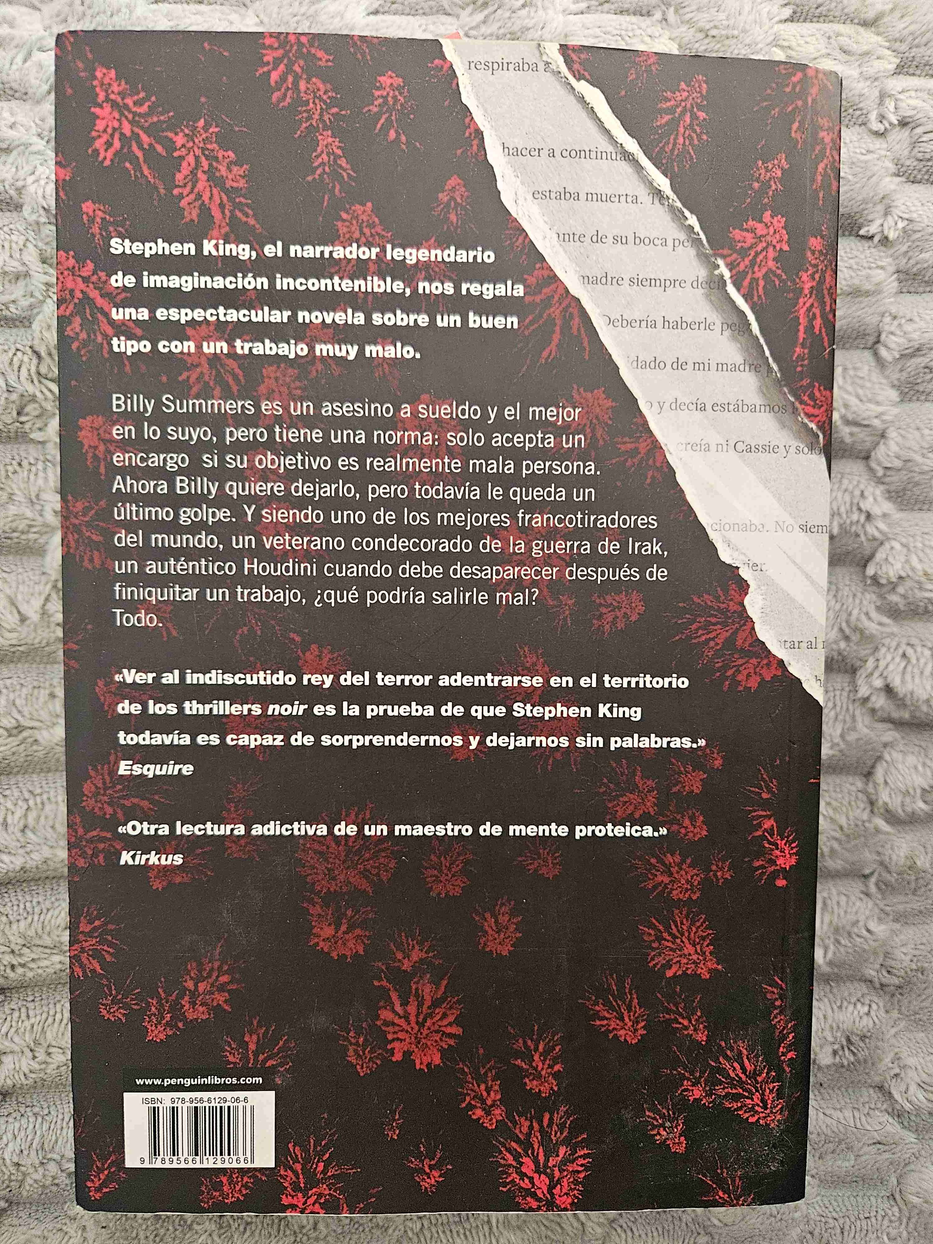 Libro 'Billy Summers' Stephen King - miniatura 2