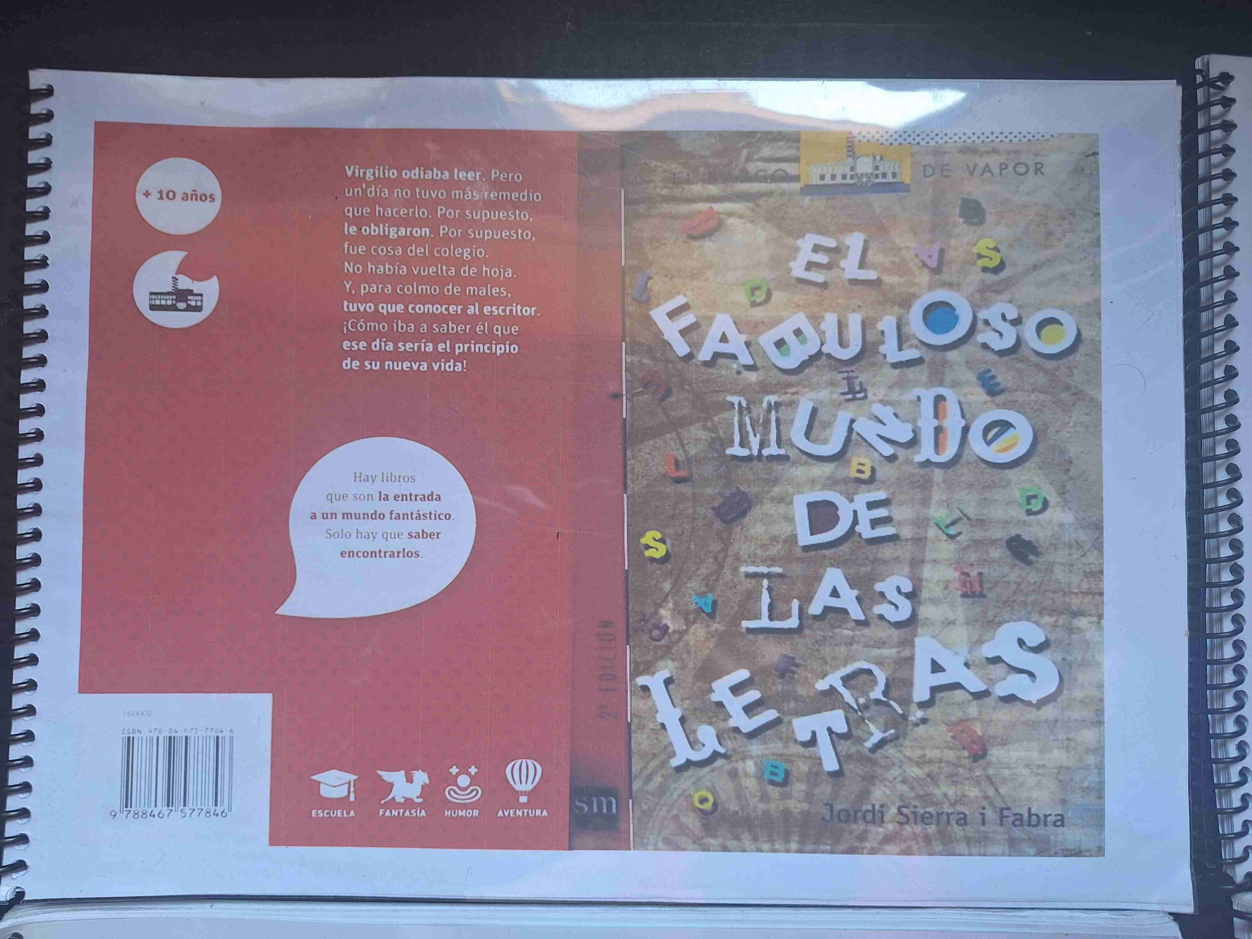 Libro 'El fabuloso mundo de las letras'