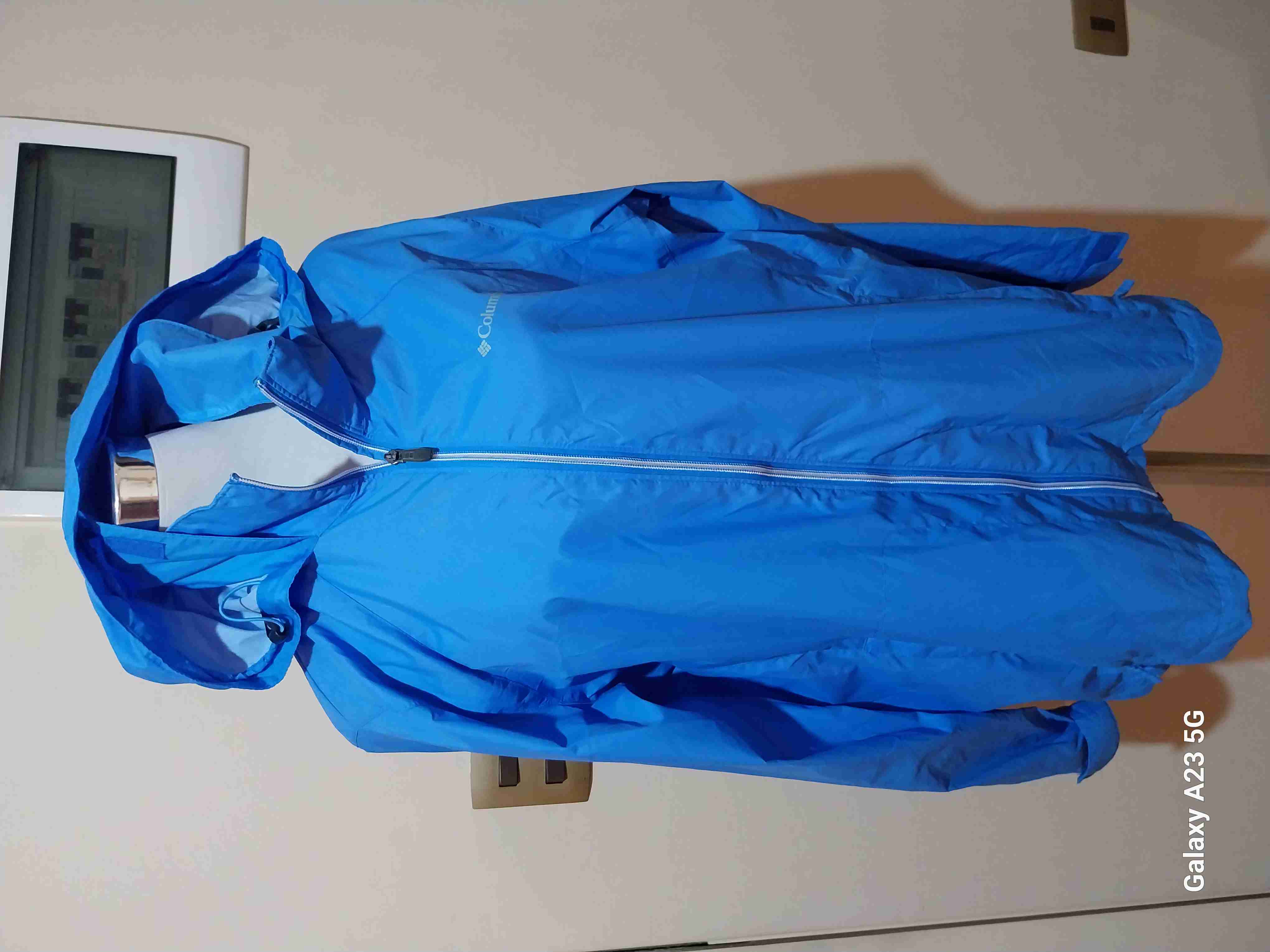 Cortavientos azul Columbia impermeable - miniatura 2