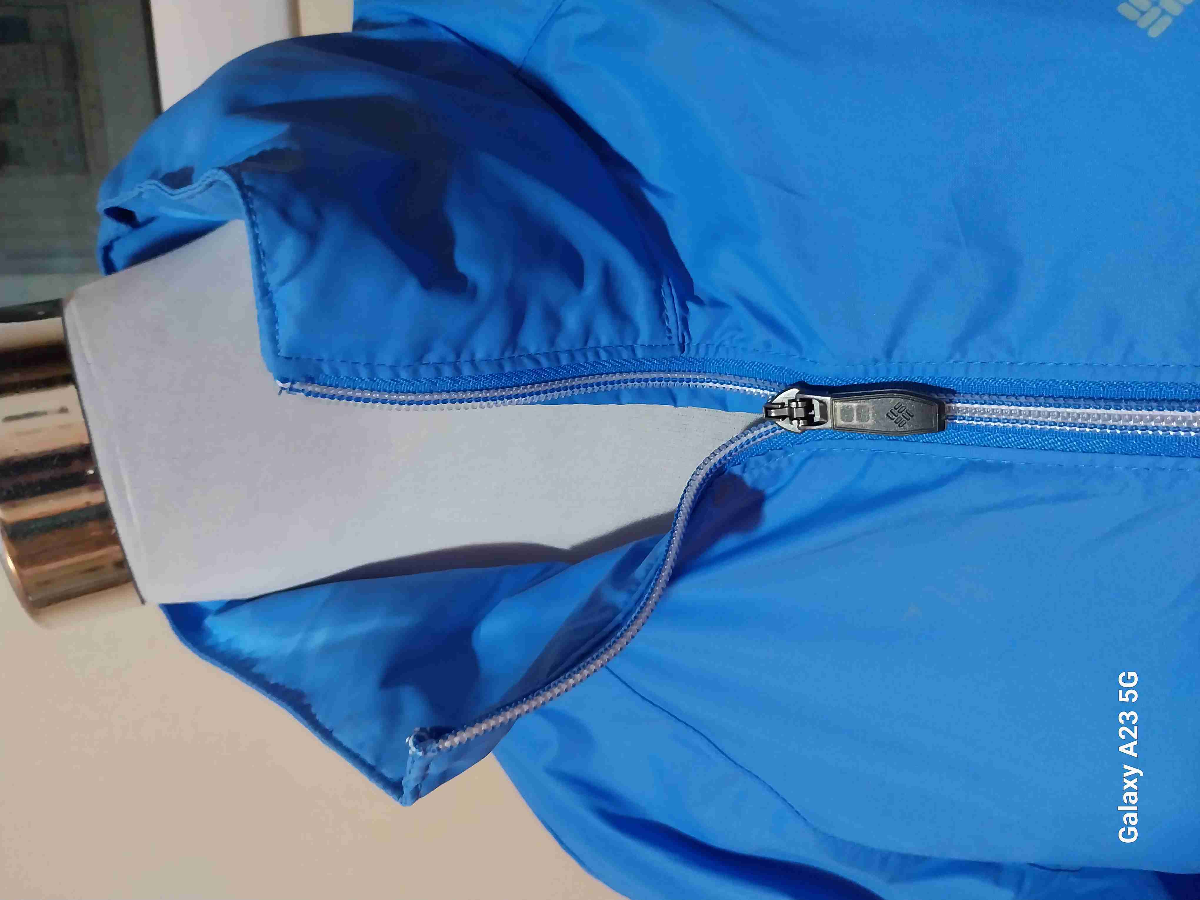 Cortavientos azul Columbia impermeable - miniatura 3