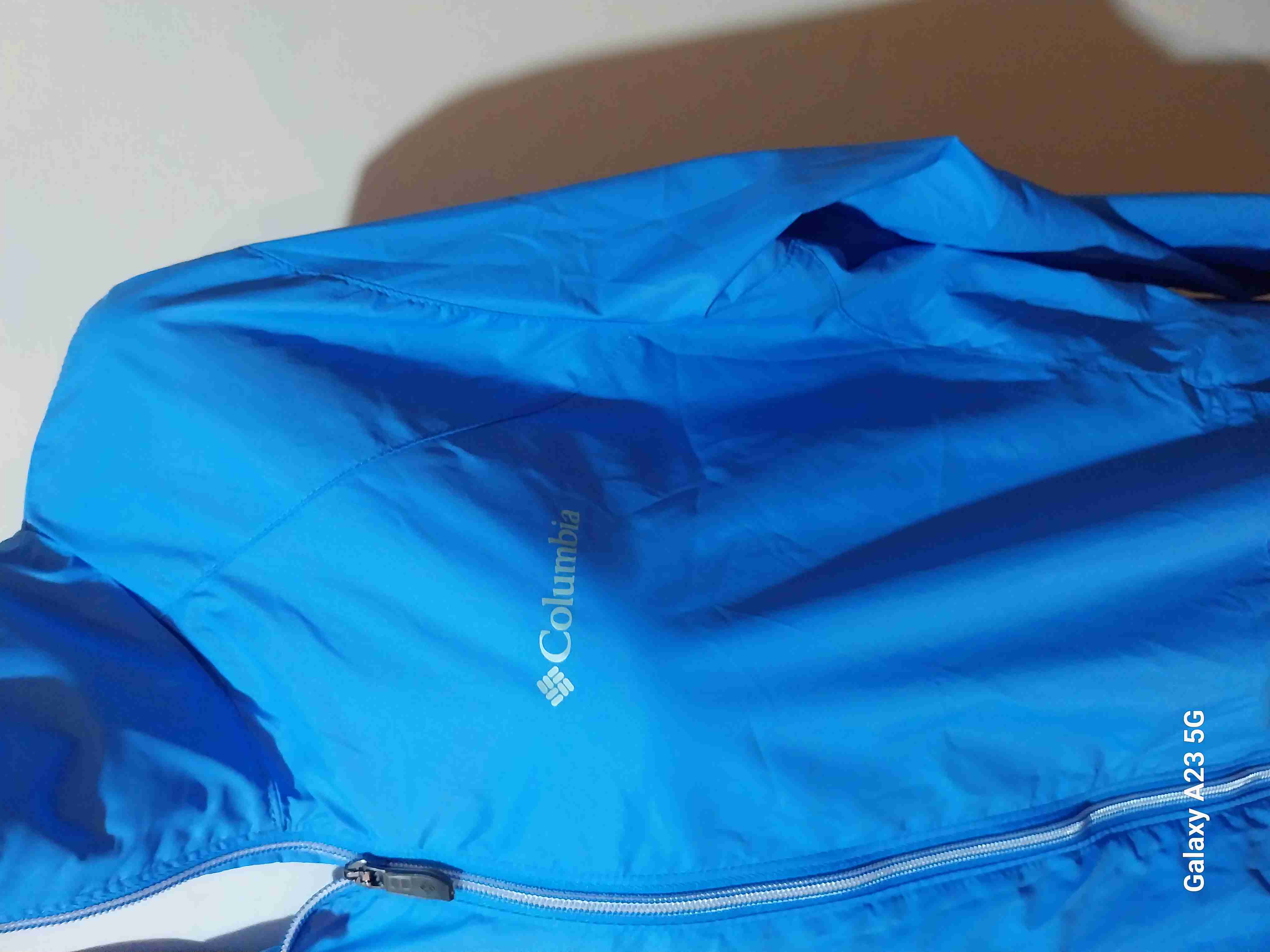 Cortavientos azul Columbia impermeable - miniatura 6