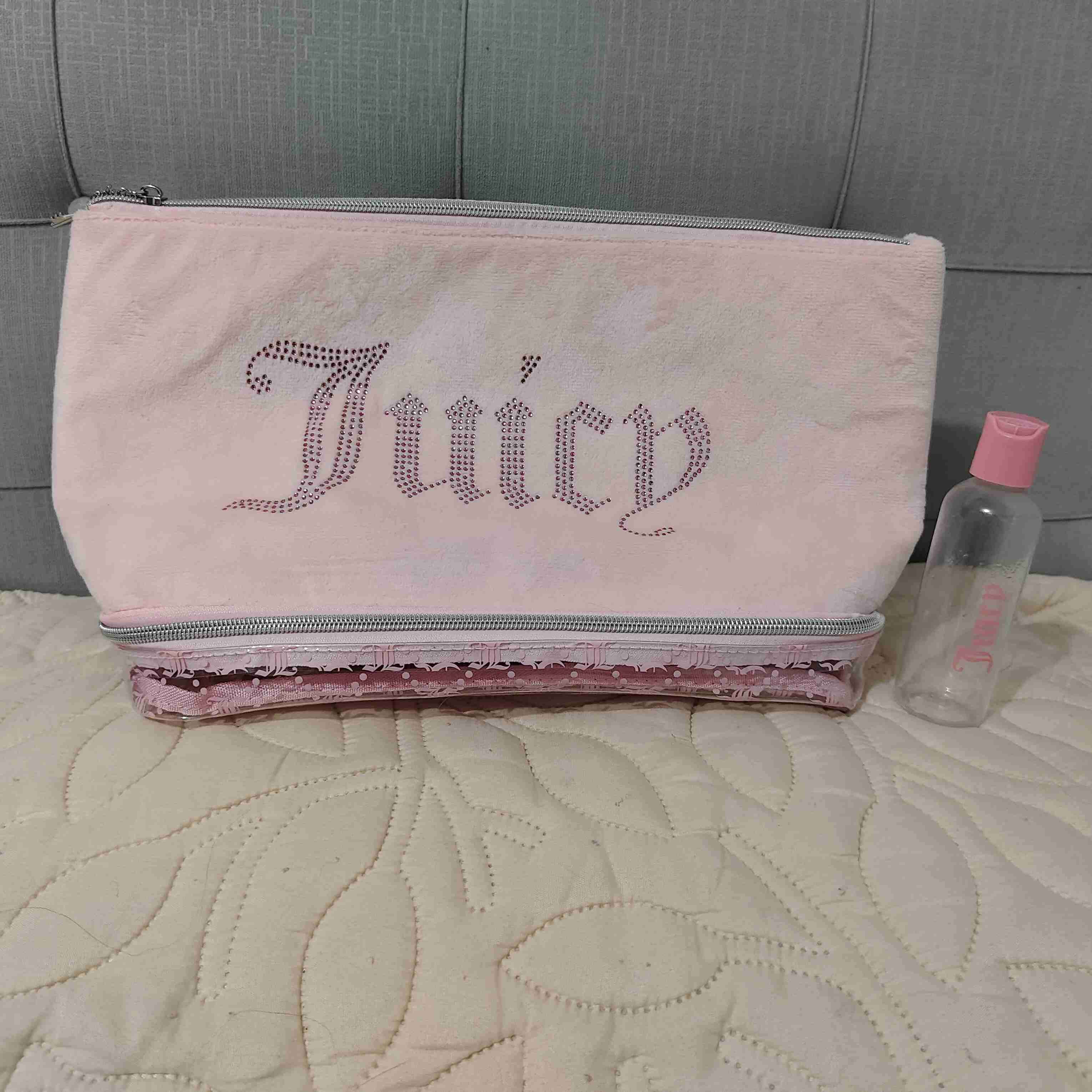 Neceser Juicy Couture rosa claro - miniatura 2