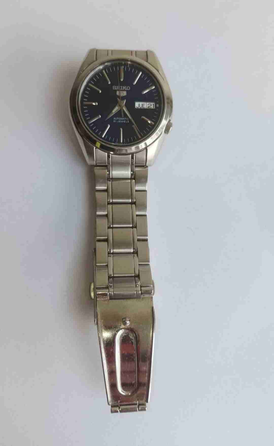 Reloj automático Seiko metálico - miniatura 3