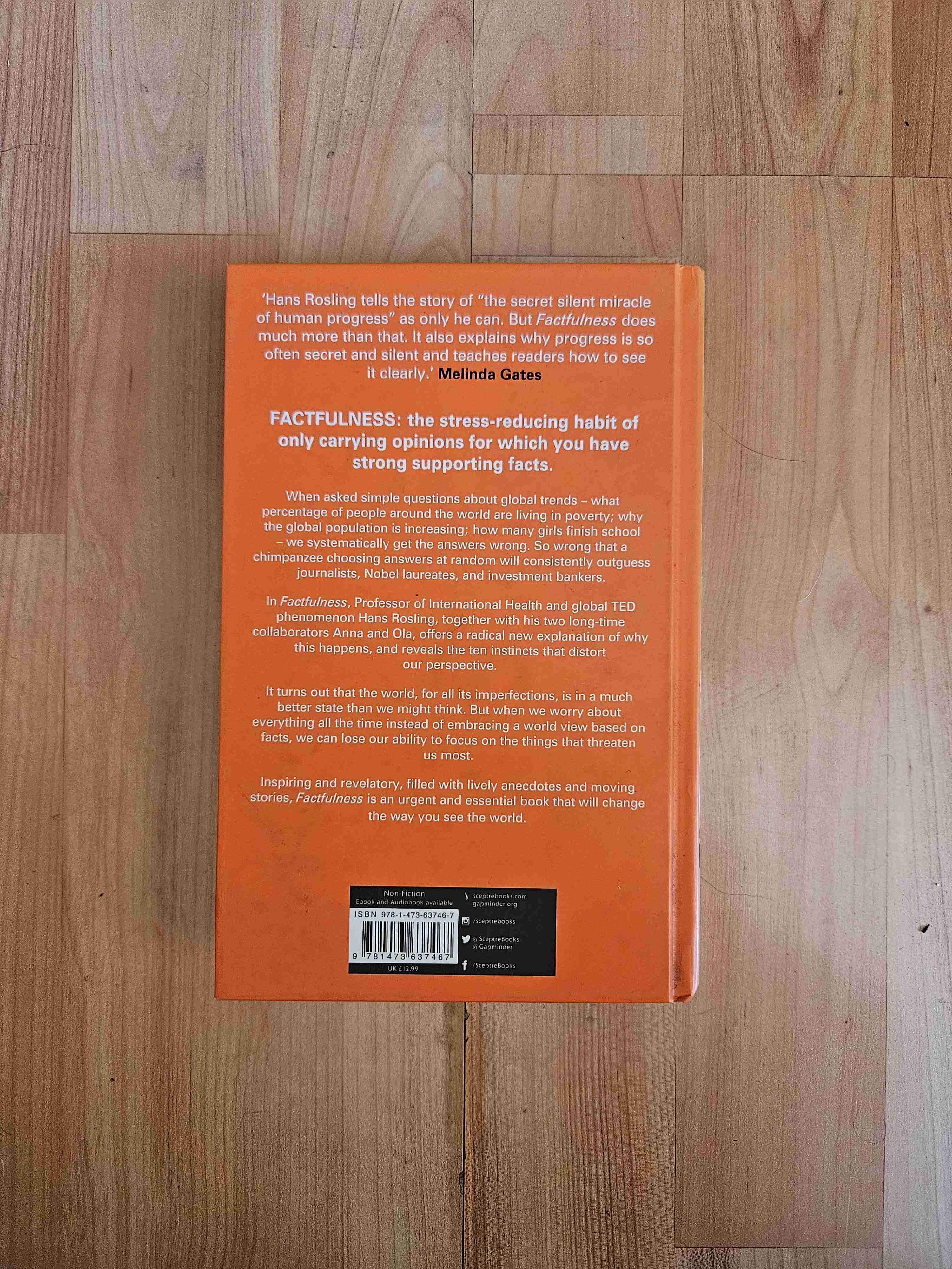 Libro Factfulness - Hans Rosling - miniatura 2