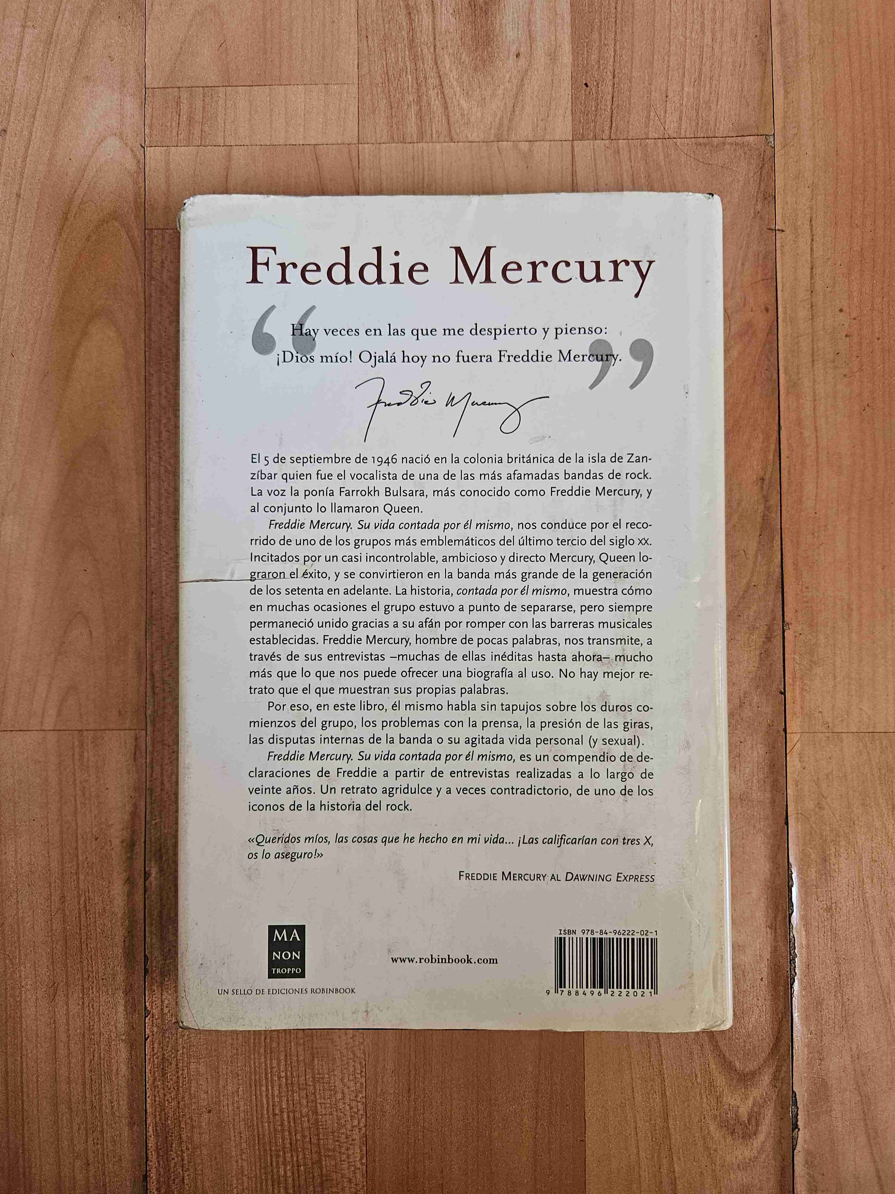 Libro Freddie Mercury biografía - miniatura 2