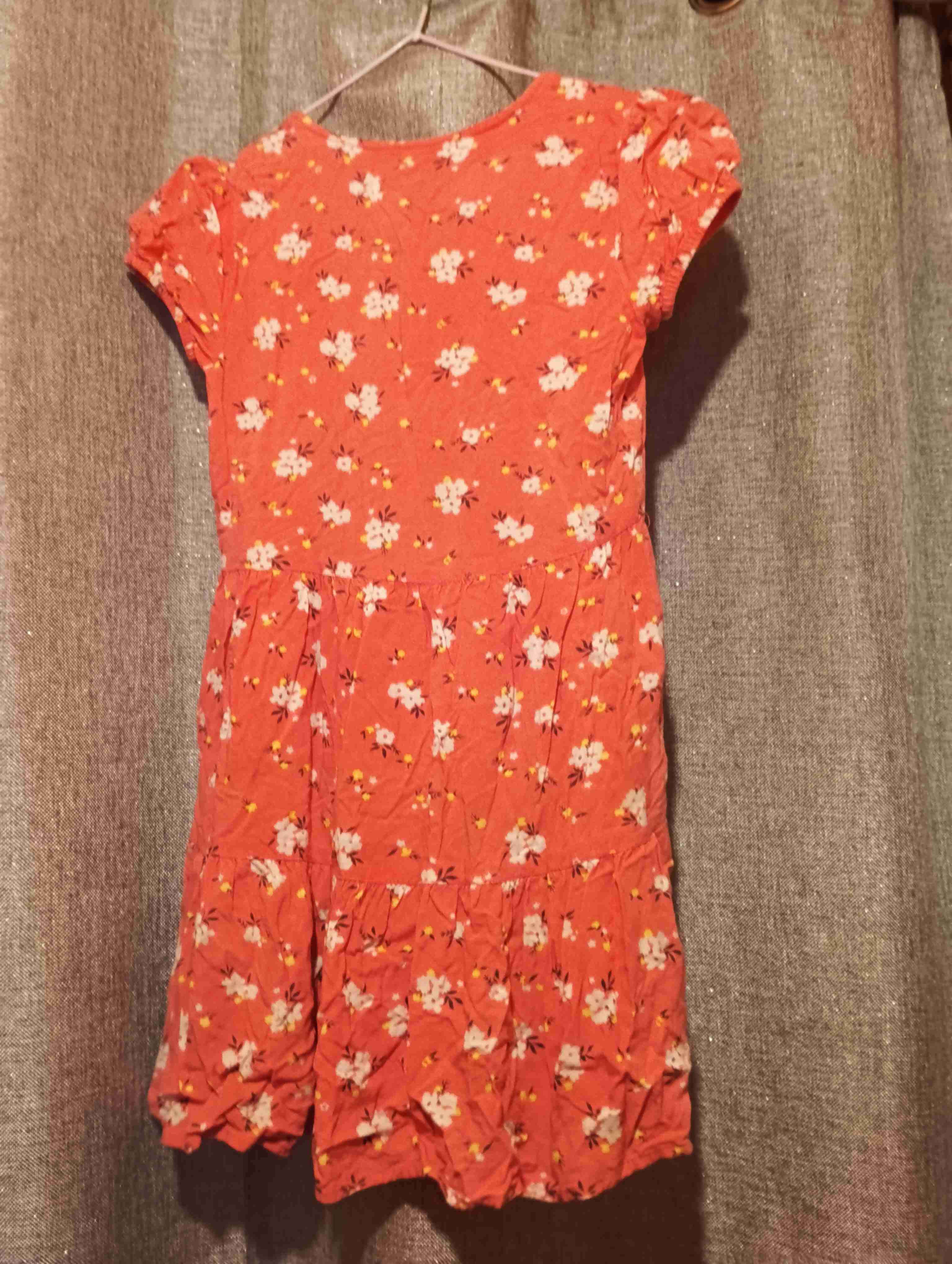 Vestido floreado niña - miniatura 2