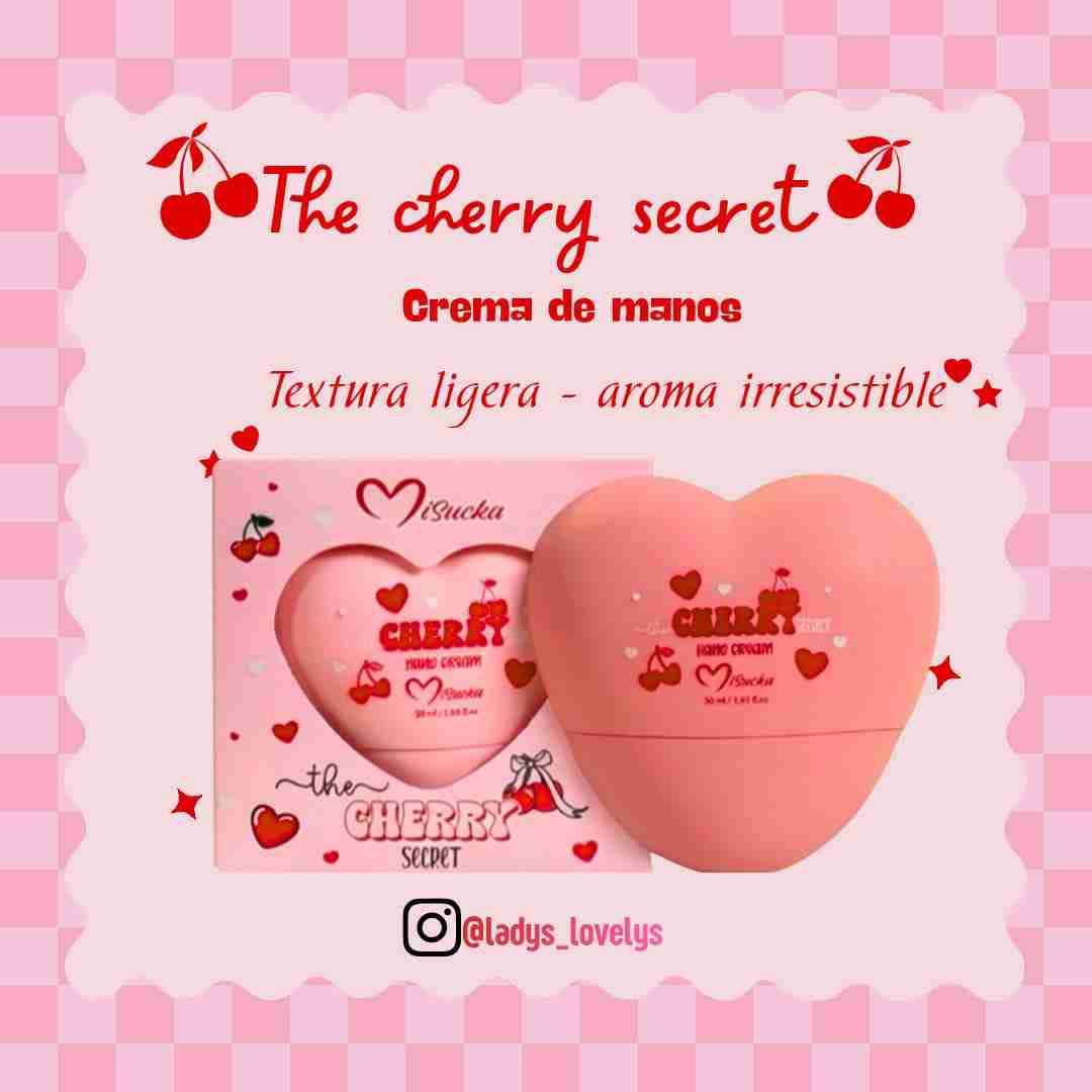 Crema de manos cereza ligera
