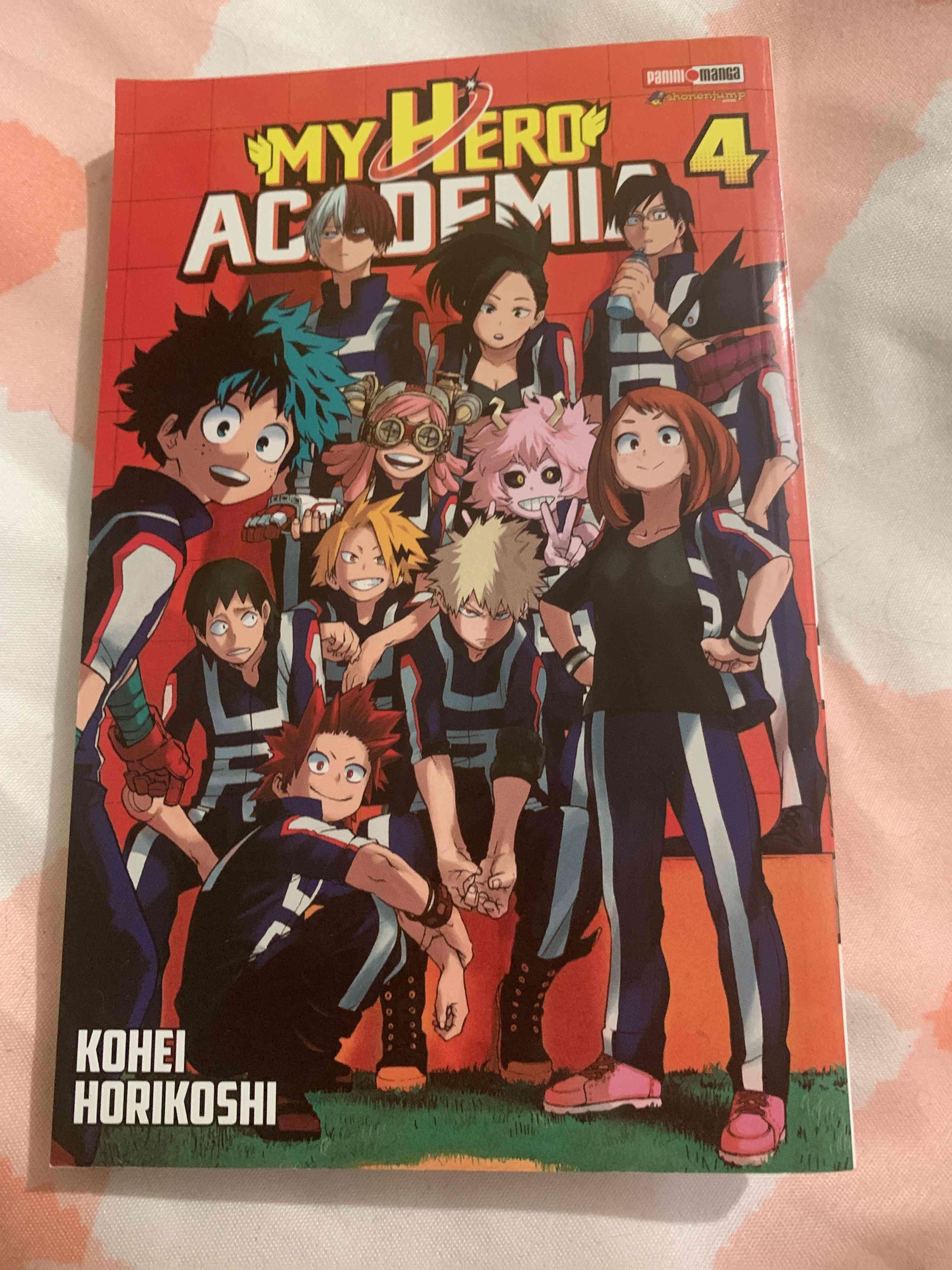 Manga My Hero Academia Volumen 4