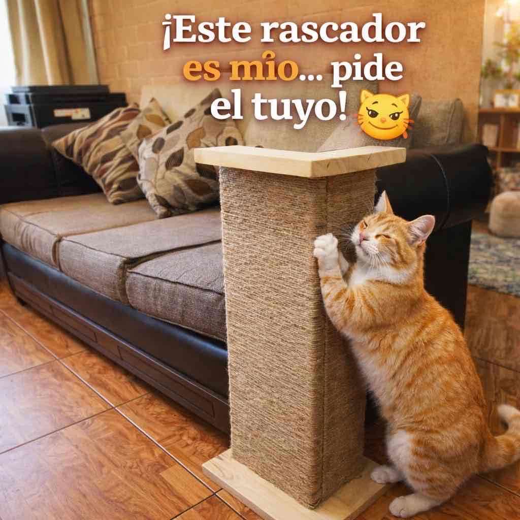 Rascador para gatos alto