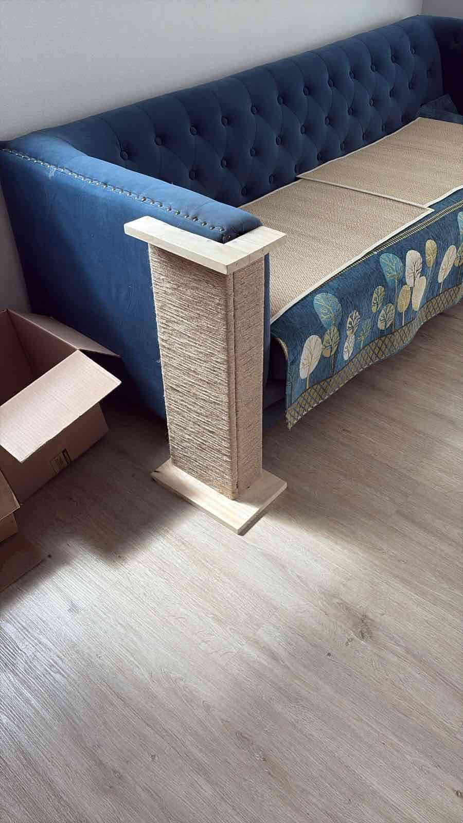 Rascador para gatos alto - miniatura 5