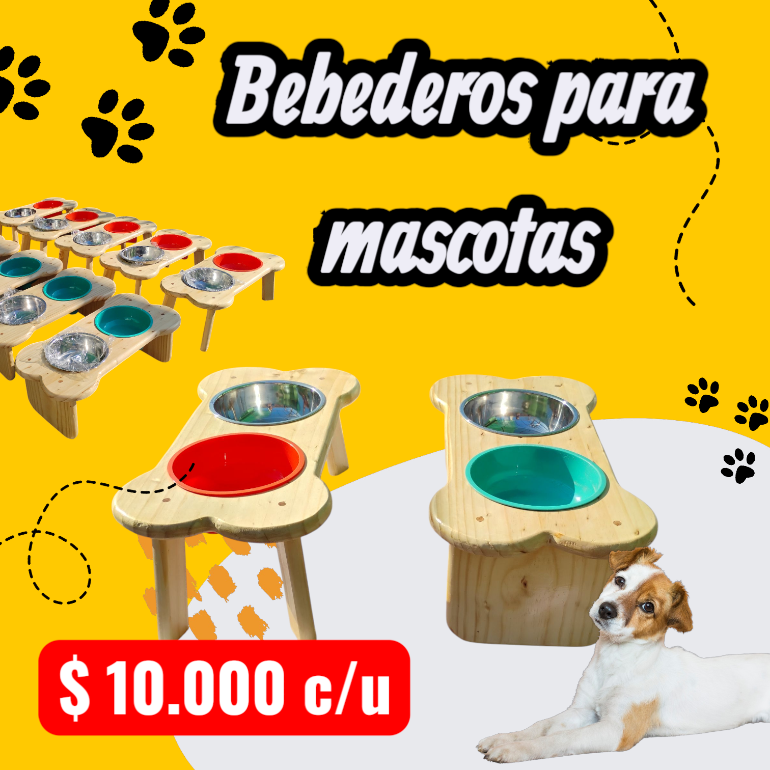Comederos elevados para mascotas - miniatura 3