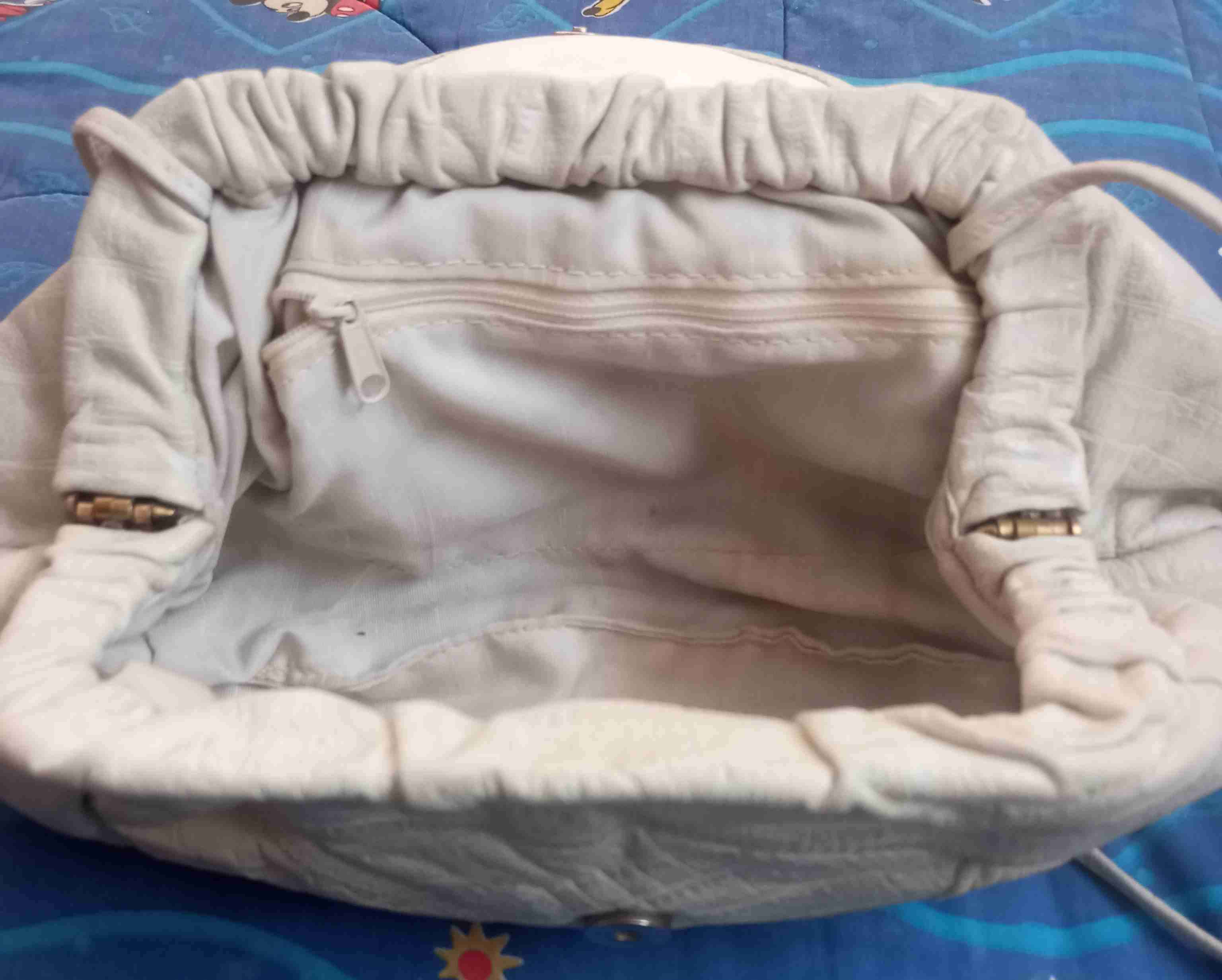 Cartera beige texturizada - miniatura 5