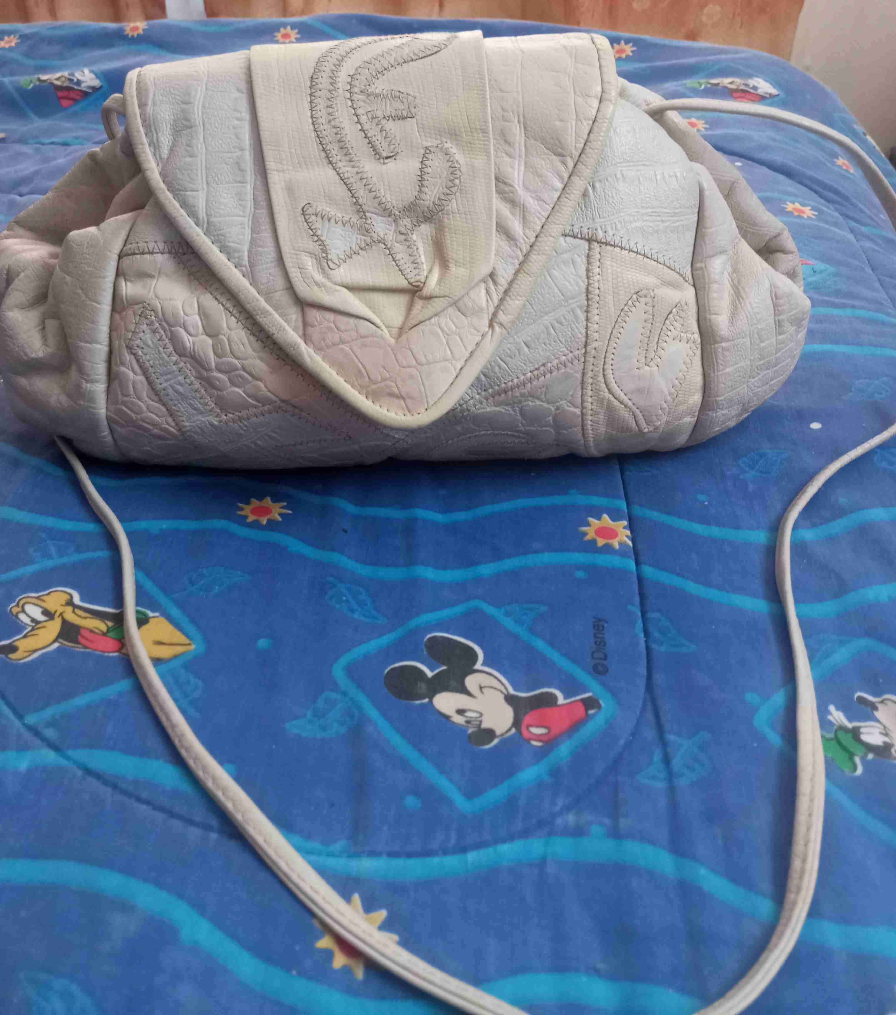 Cartera beige texturizada - miniatura 6