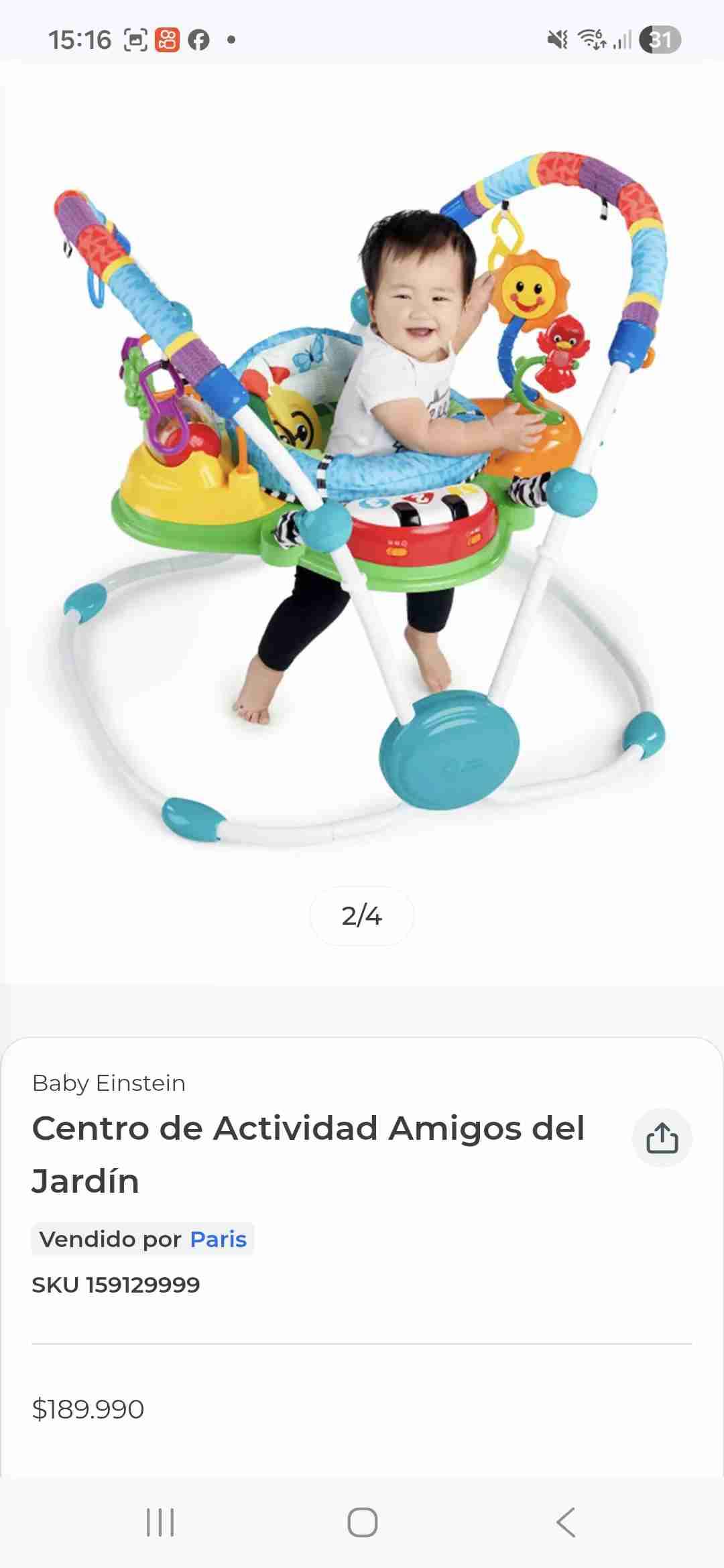 Centro de actividades para bebé - miniatura 3