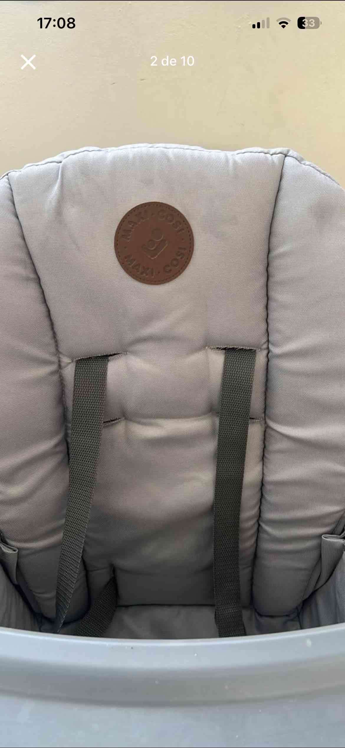 Silla de comer Maxi - Cosí gris - miniatura 4