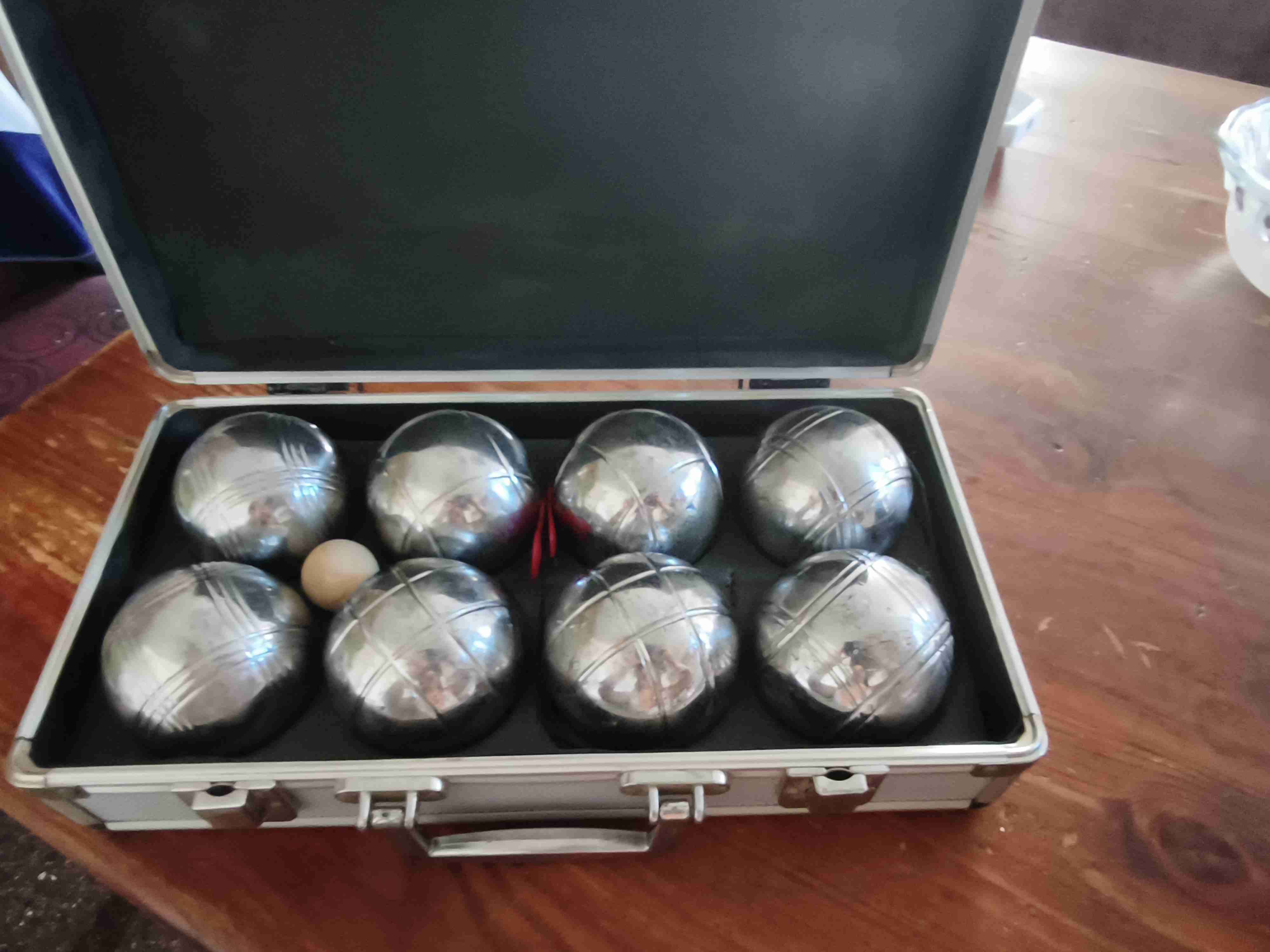 Juego de bochas metálicas - miniatura 2