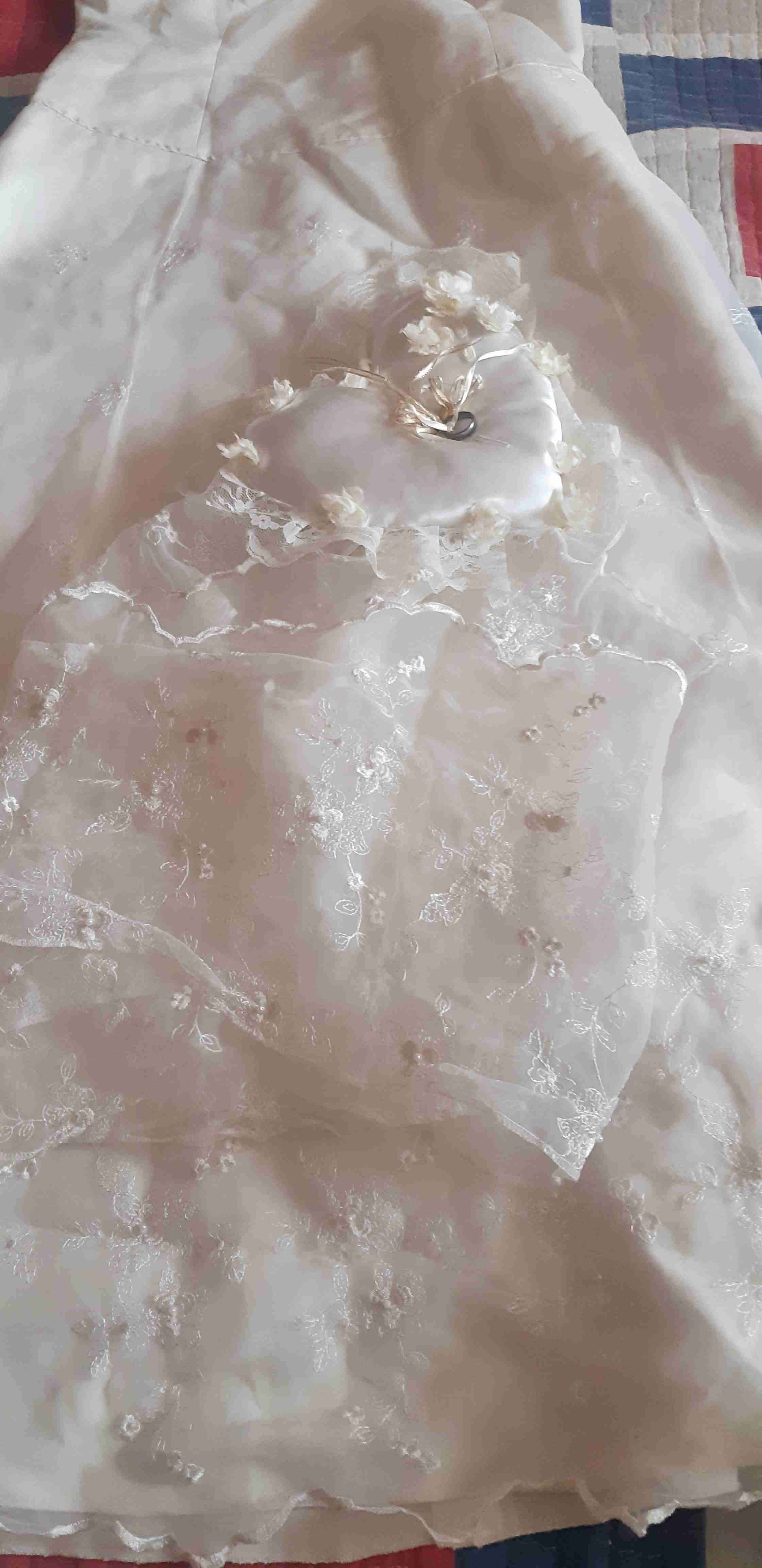 Vestido de novia marfil elegante - miniatura 4