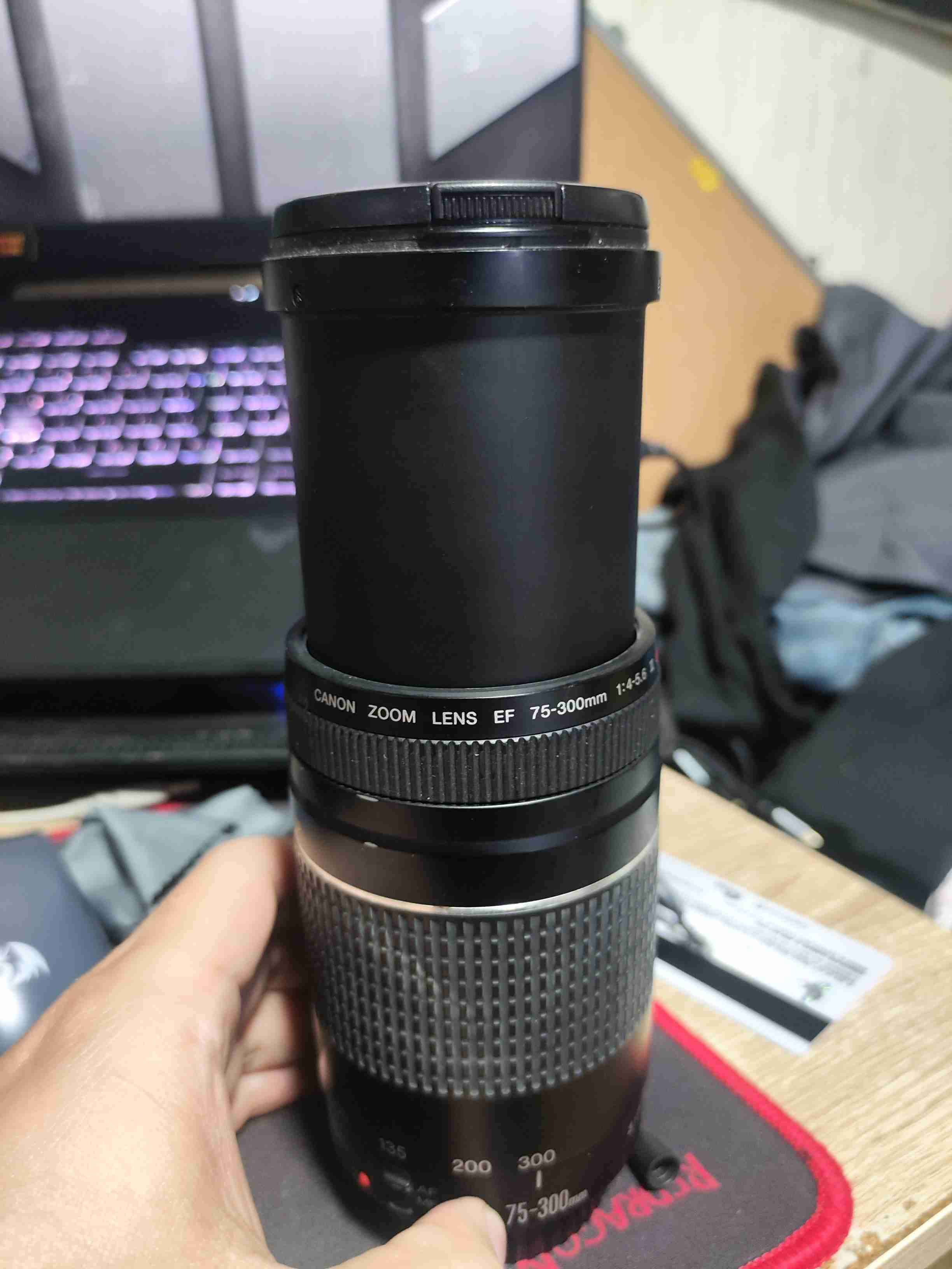 Lente Canon EF 75-300mm usado - miniatura 4