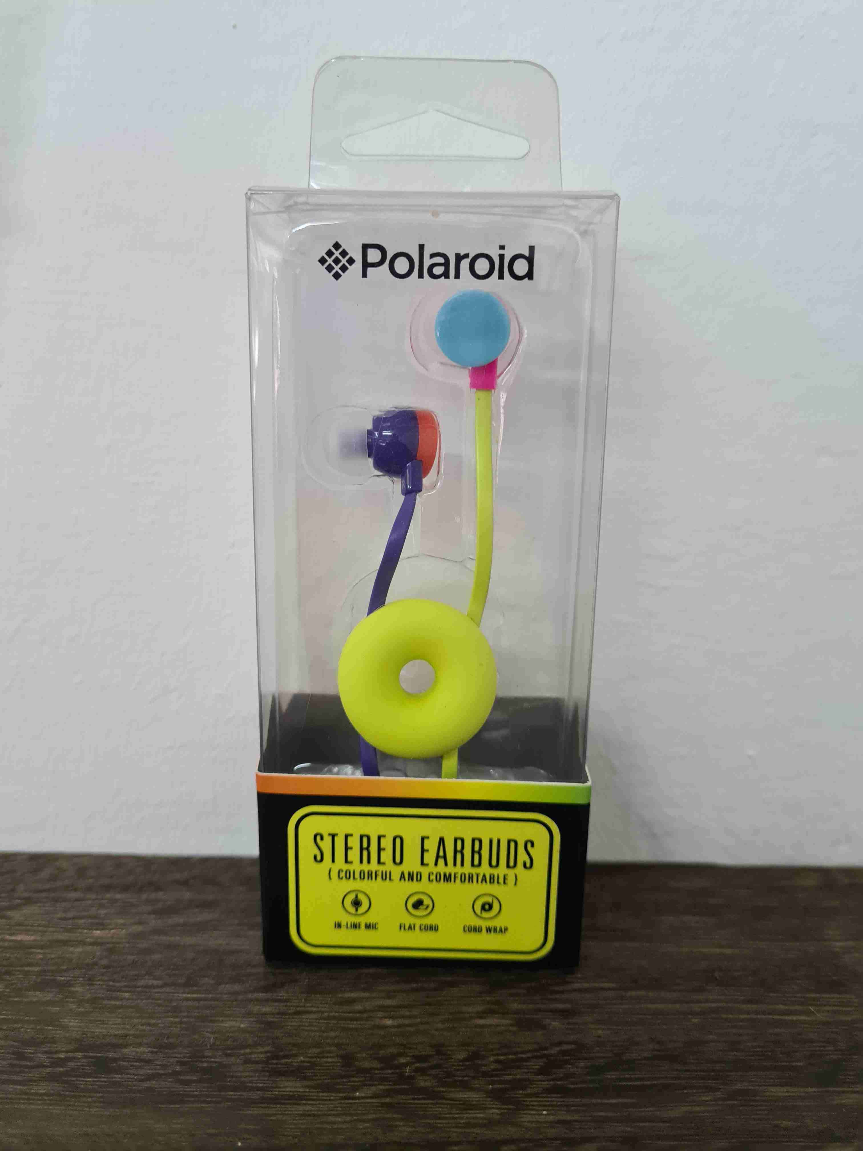Auriculares Polaroid estéreo coloridos