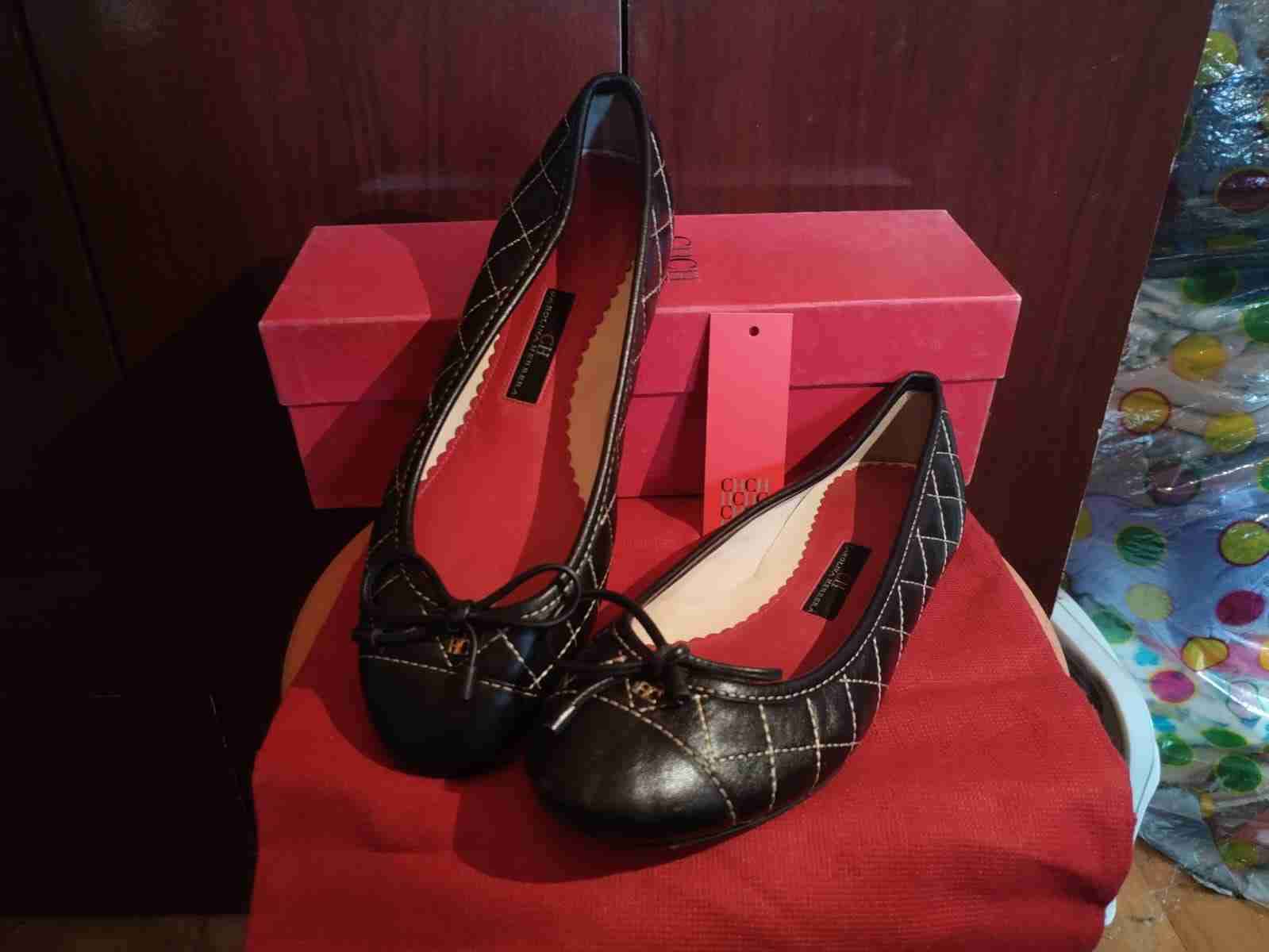 Bailarinas  Ch cuero negras en cuadrillé - miniatura 4